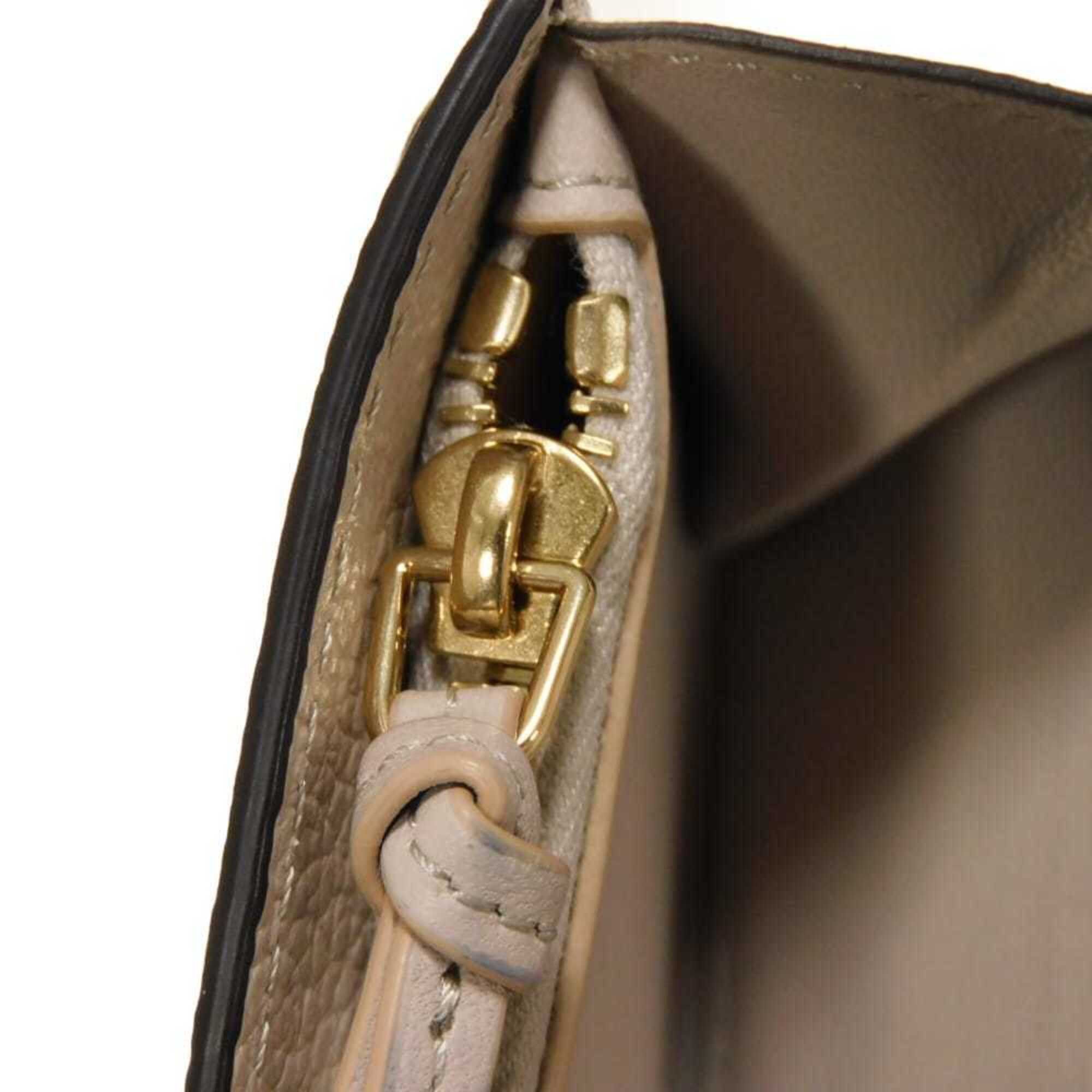 Chloe Chloé Chloe long wallet, alphabet flap initial medal C charm, wild grey, CHC21WP942 F57084 084, women's. Size ONE SIZE - 20 Thumbnail