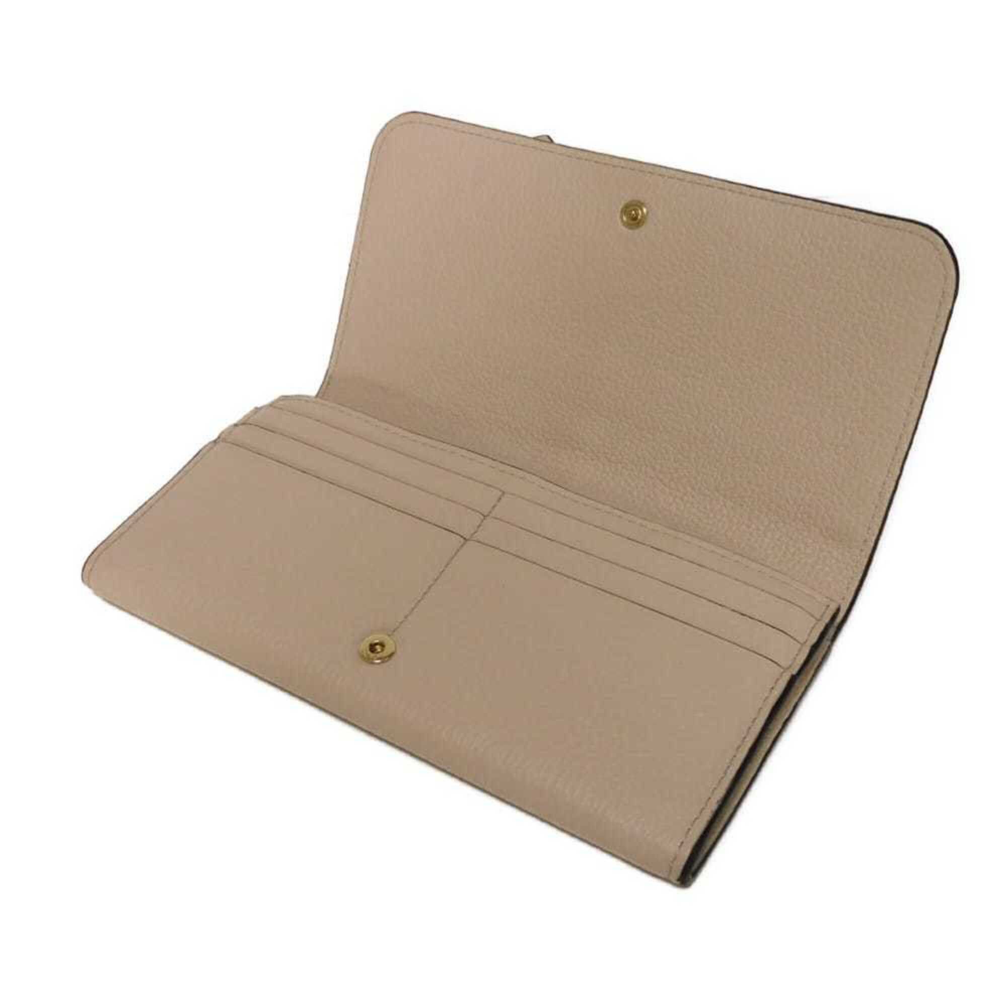 Chloe Chloé Chloe long wallet, alphabet flap initial medal C charm, wild grey, CHC21WP942 F57084 084, women's. Size ONE SIZE - 5 Thumbnail