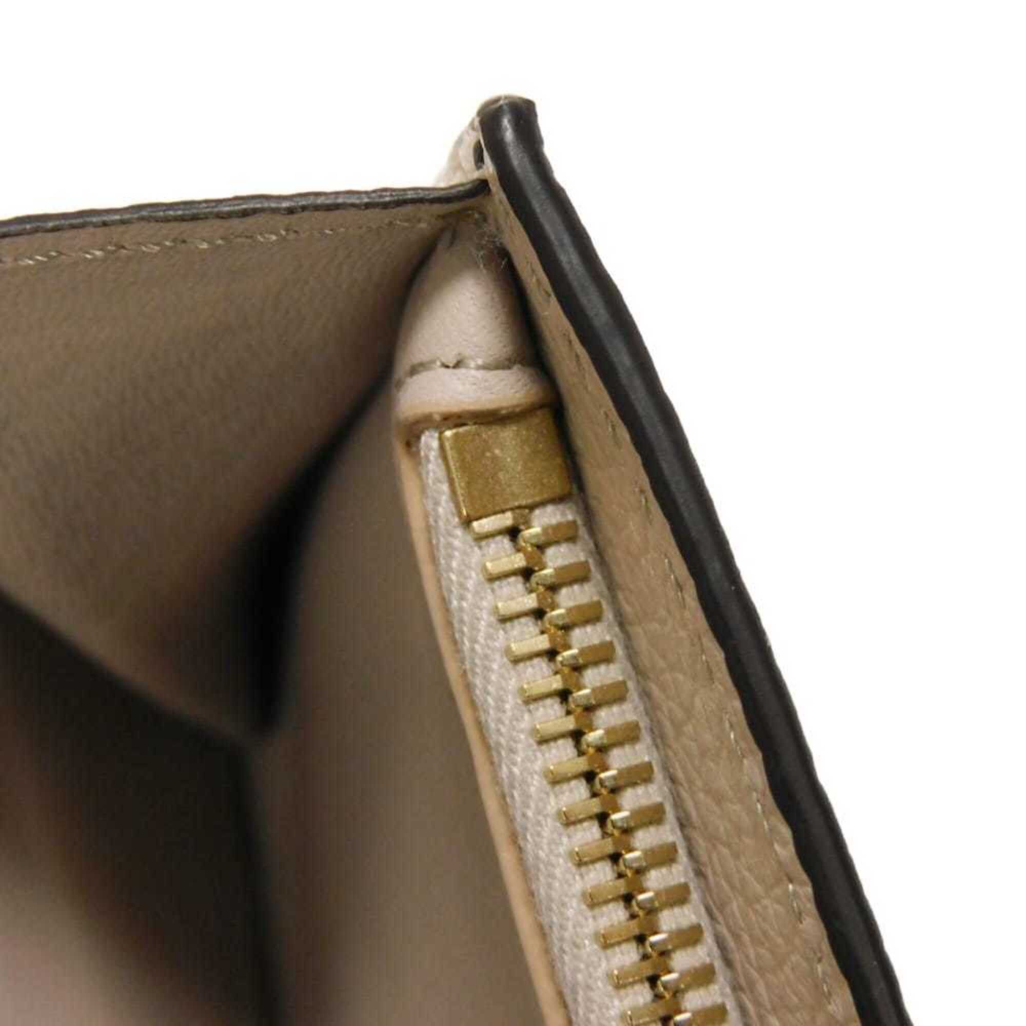 Chloe Chloé Chloe long wallet, alphabet flap initial medal C charm, wild grey, CHC21WP942 F57084 084, women's. Size ONE SIZE - 22 Thumbnail