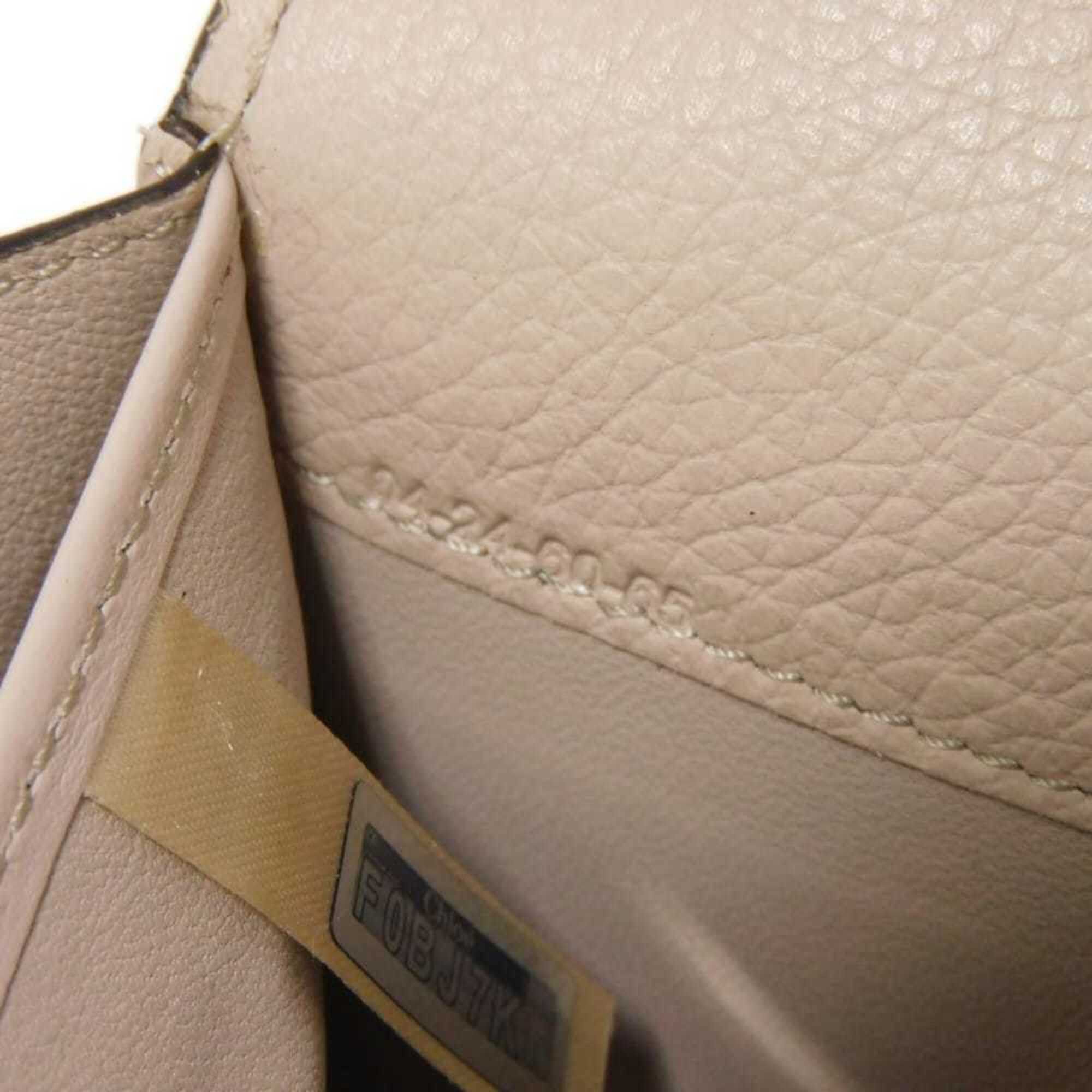 Chloe Chloé Chloe long wallet, alphabet flap initial medal C charm, wild grey, CHC21WP942 F57084 084, women's. Size ONE SIZE - 7 Thumbnail