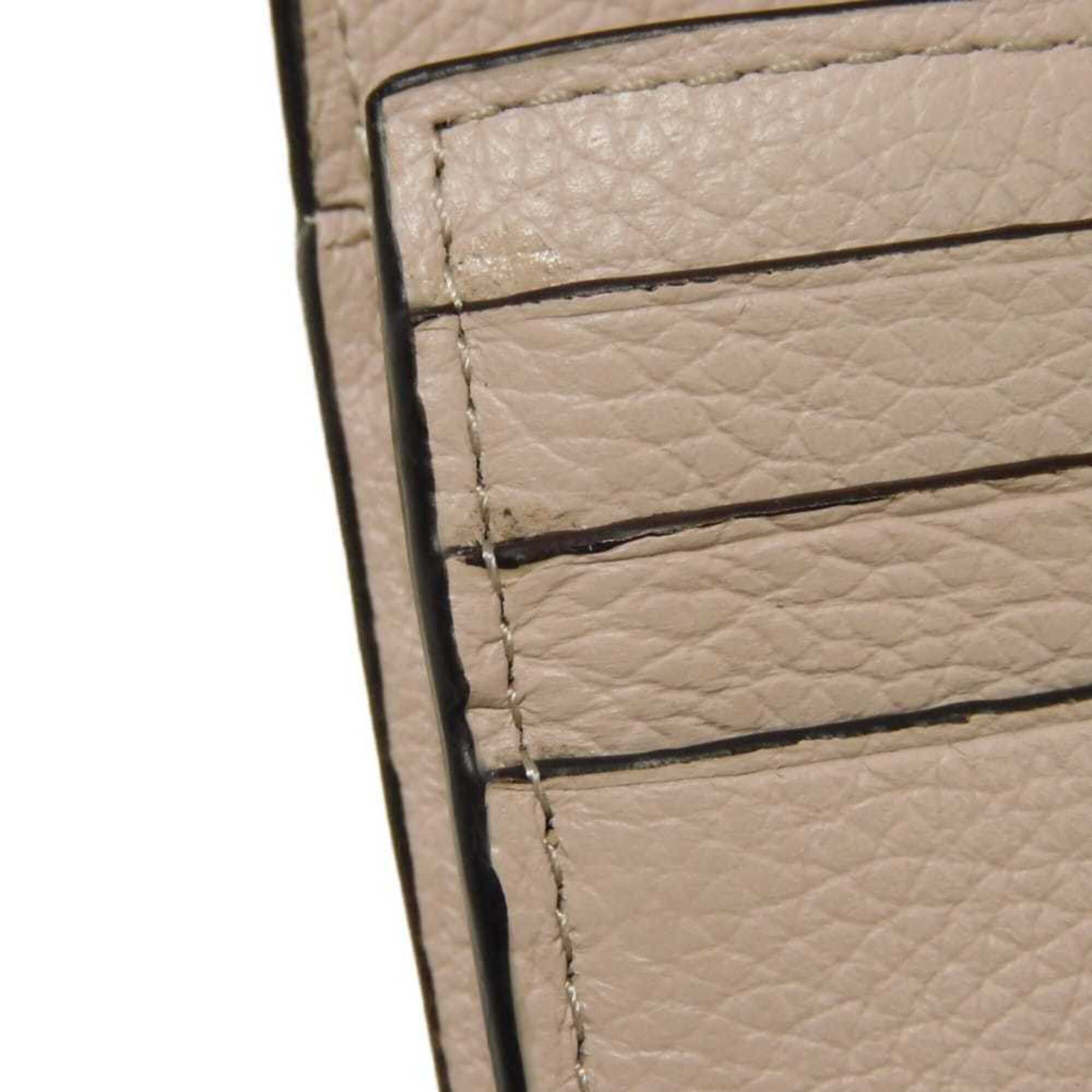 Chloe Chloé Chloe long wallet, alphabet flap initial medal C charm, wild grey, CHC21WP942 F57084 084, women's. Size ONE SIZE - 15 Thumbnail