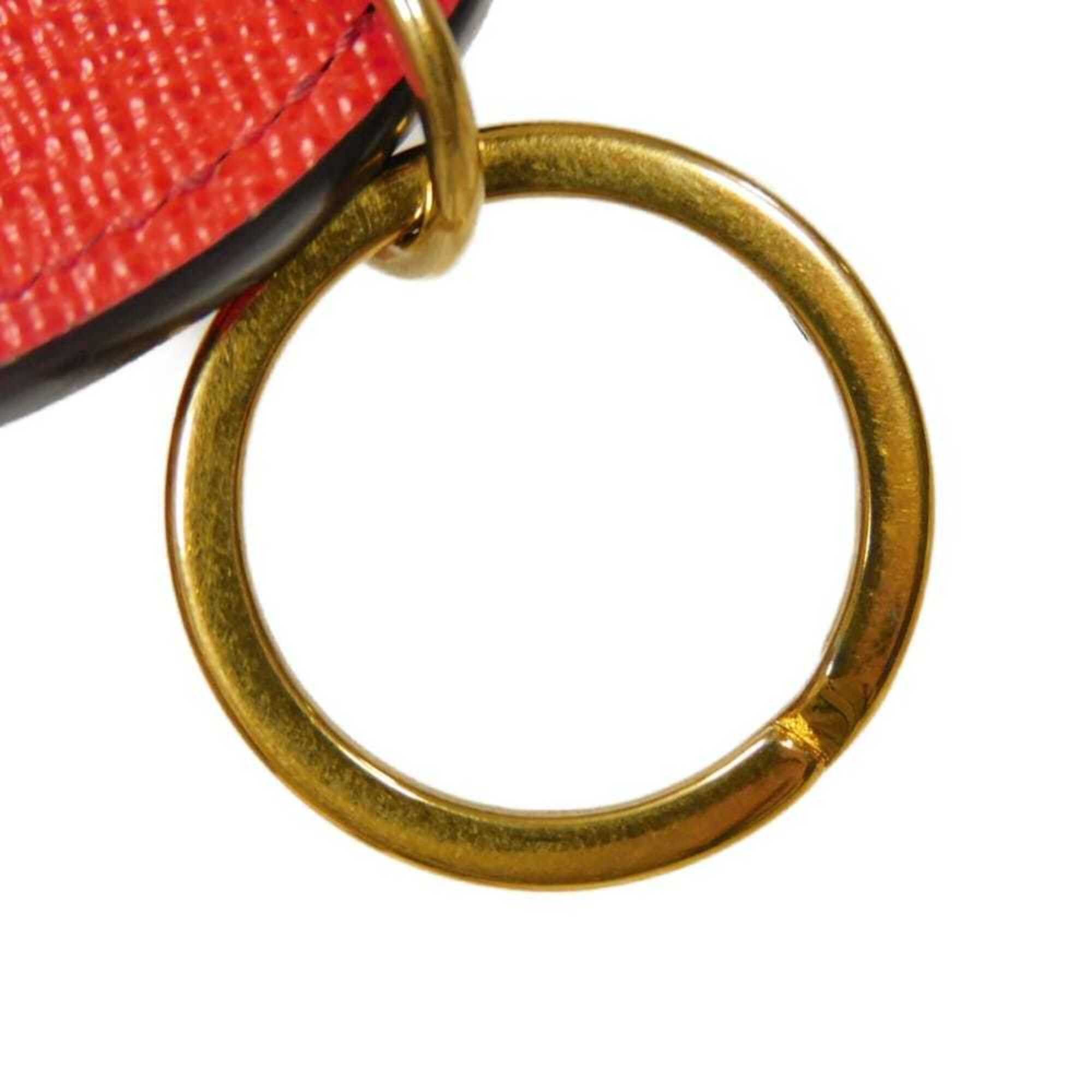 Louis Vuitton Louis Vuitton Keychain Porte Clé Monogram Pumpkin Dot Yayoi Kusama Red LV Logo Flower Rouge M66738 Men's Women's Size ONE SIZE - 11 Thumbnail