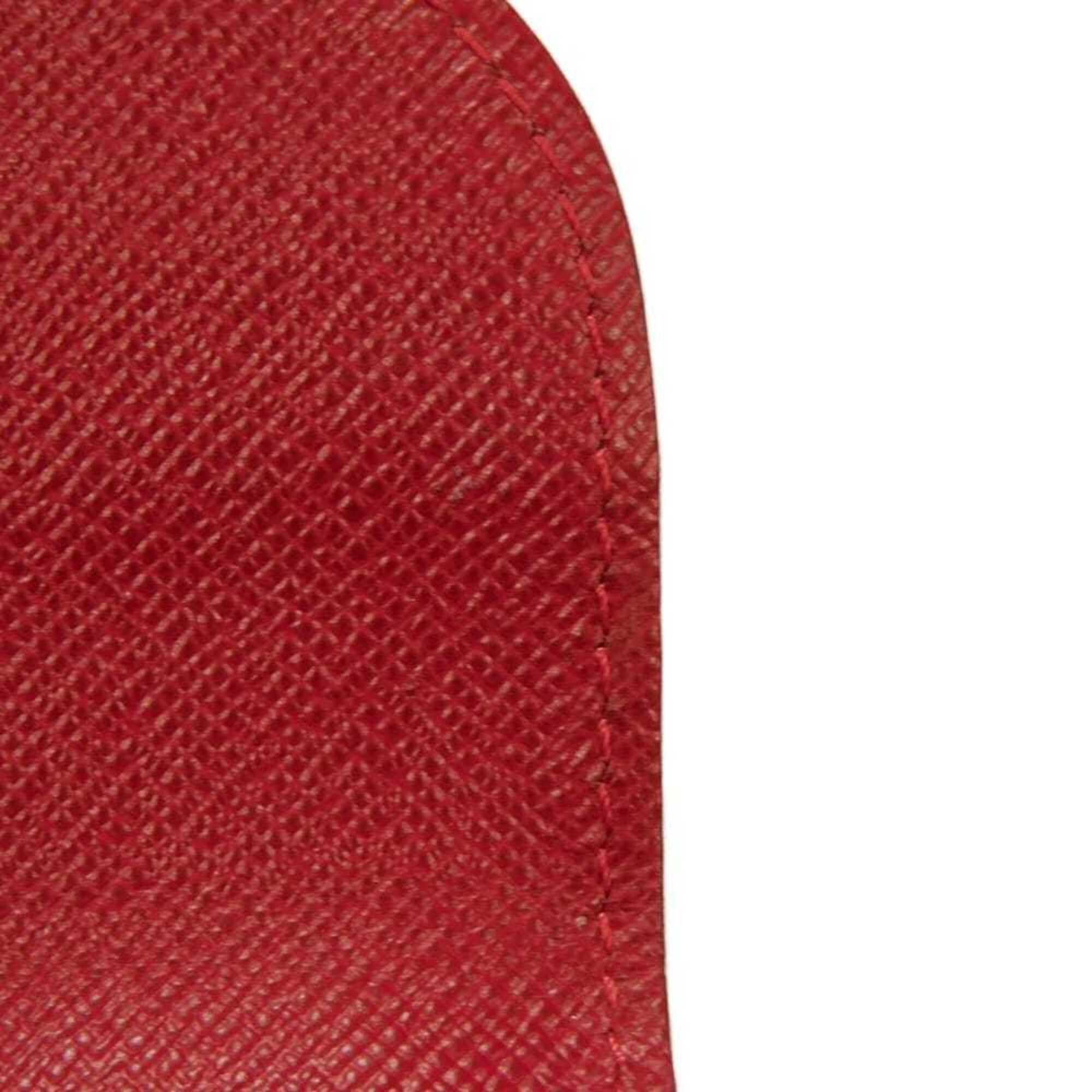 Louis Vuitton Louis Vuitton Long Wallet Portefeuille Caïssa Ebene Brown Red Bicolor Bi-fold Snap Button Damier Cerise N61221 Men's Women's Size ONE SIZE - 16 Thumbnail
