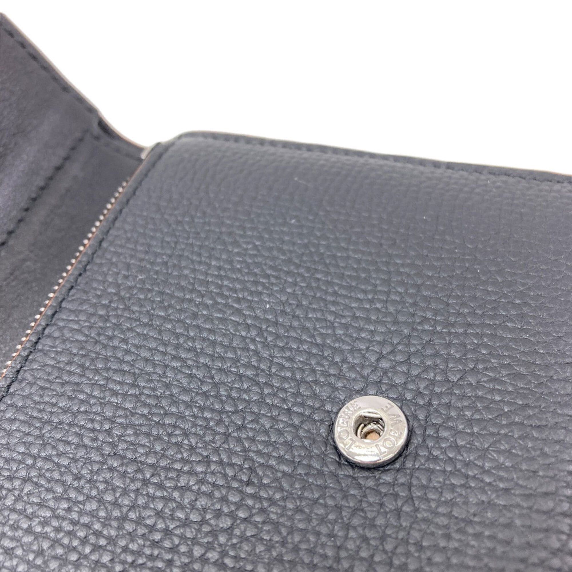 Loewe Loewe Anagram Trifold Wallet, Bi-fold Leather, Women's LOEWE Size ONE SIZE - 11 Thumbnail