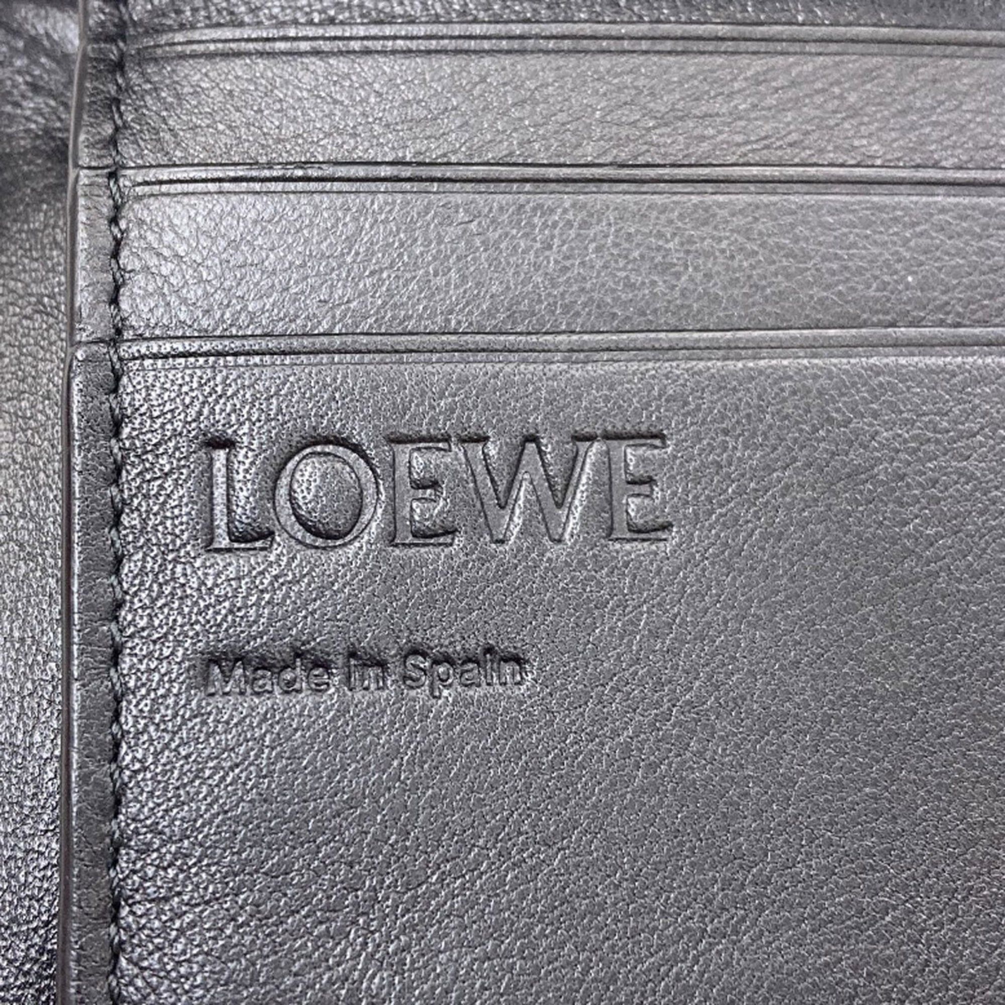 Loewe Loewe Anagram Trifold Wallet, Bi-fold Leather, Women's LOEWE Size ONE SIZE - 7 Thumbnail