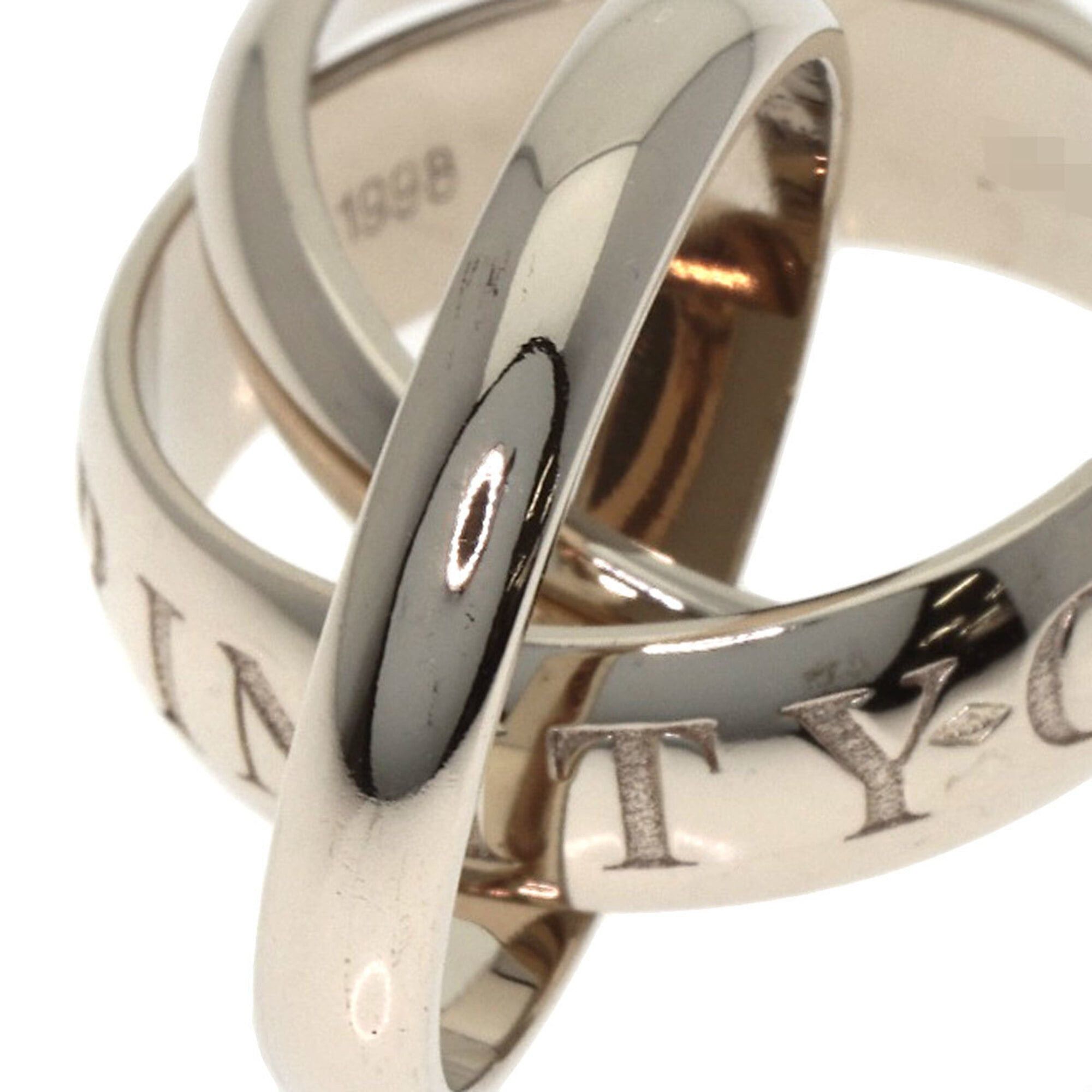 Cartier Cartier Trinity 1998 Christmas Limited Edition #46 Ring, 18K White Gold, Women's, CARTIER Size ONE SIZE - 6 Thumbnail
