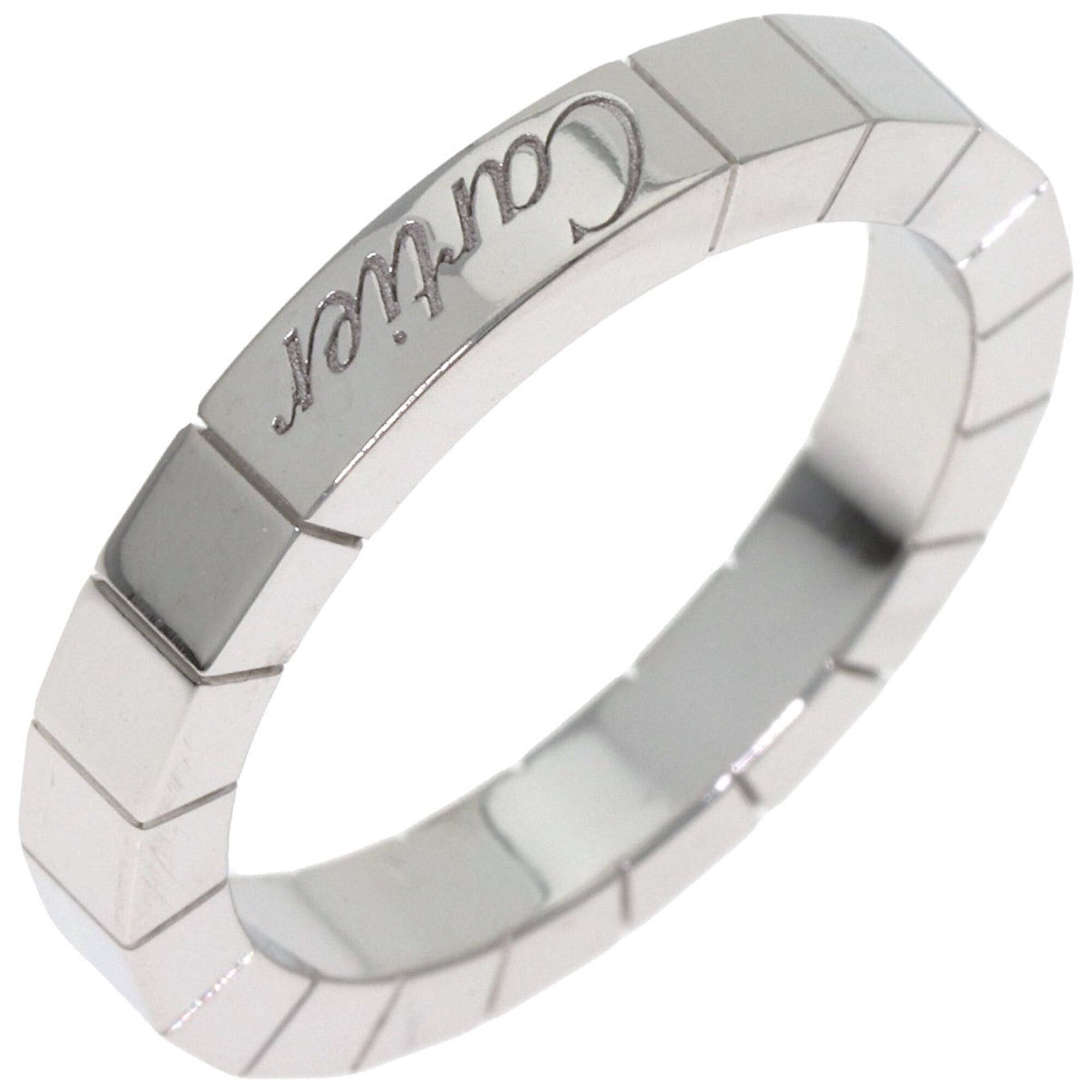 Cartier Cartier Lanieres #51 Ring, 18K White Gold, Women's, CARTIER Size ONE SIZE - 2 Thumbnail