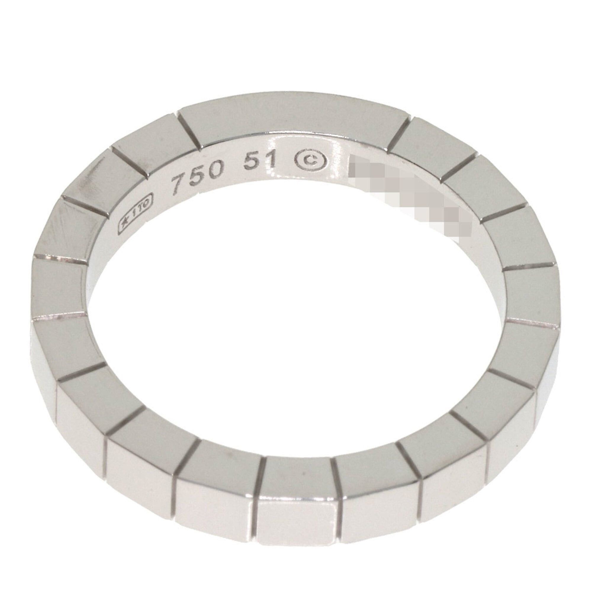 Cartier Cartier Lanieres #51 Ring, 18K White Gold, Women's, CARTIER Size ONE SIZE - 4 Thumbnail