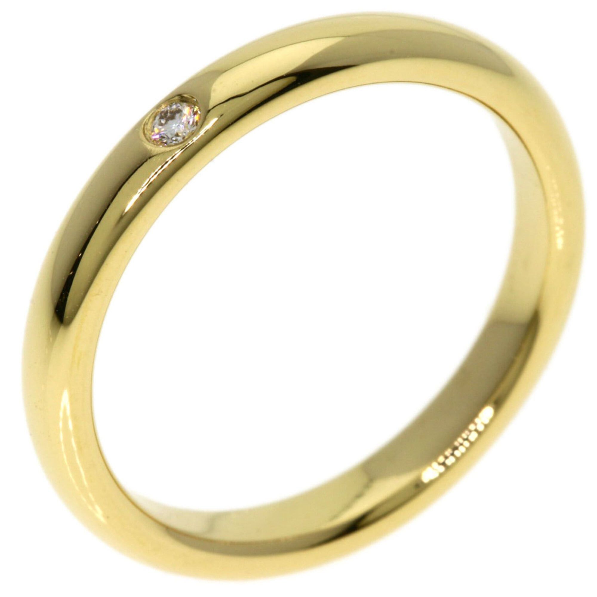 Tiffany & Co. Tiffany & Co. Wedding Ring with 1 Diamond, 18K Yellow Gold, for Women. Size ONE SIZE - 2 Thumbnail