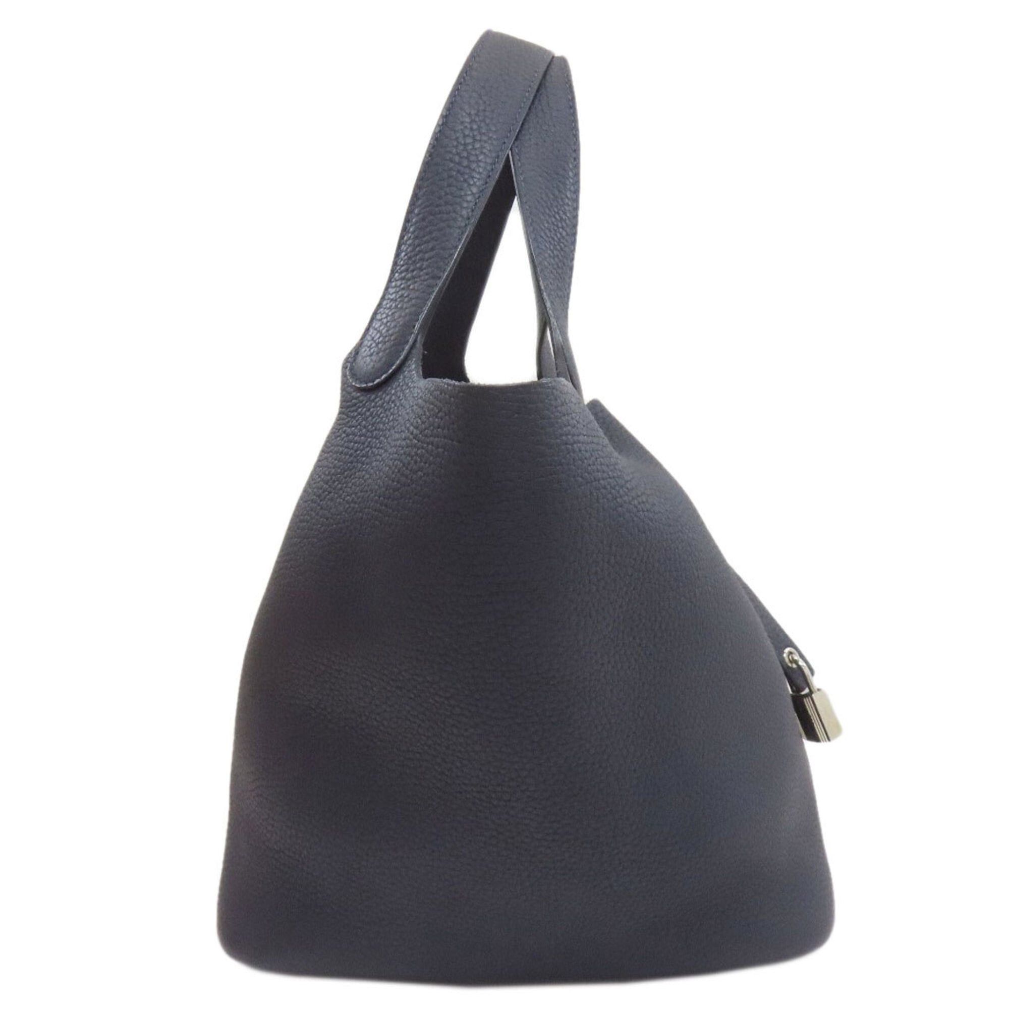 Hermes Hermes Picotin Lock MM Silver Hardware Handbag, Taurillon Leather, Women's HERMES Size ONE SIZE - 3 Thumbnail