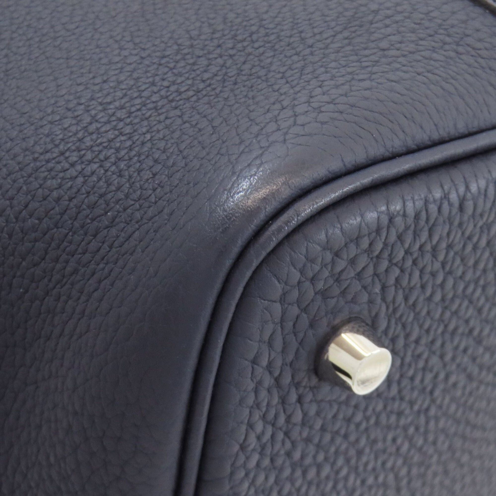 Hermes Hermes Picotin Lock MM Silver Hardware Handbag, Taurillon Leather, Women's HERMES Size ONE SIZE - 20 Thumbnail
