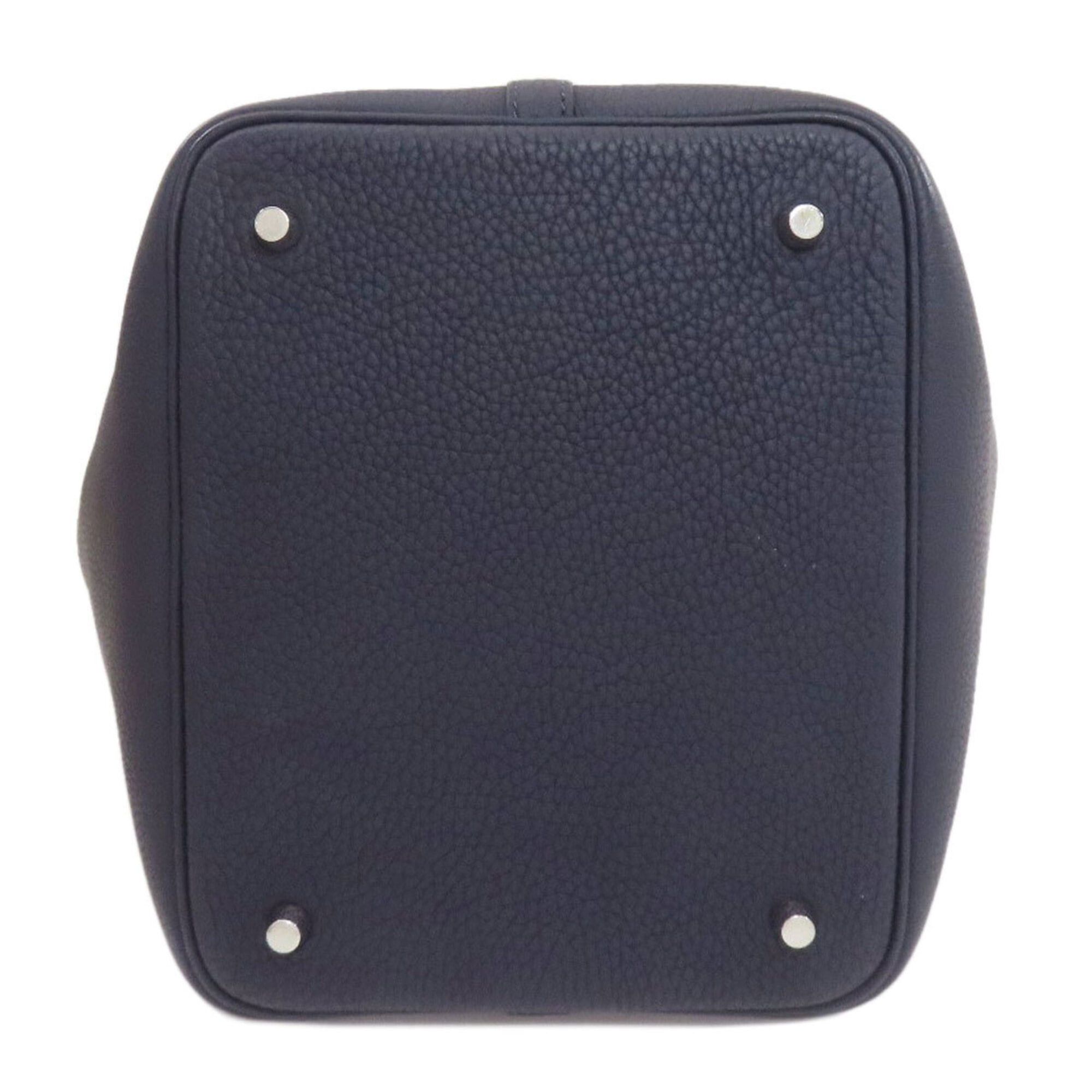 Hermes Hermes Picotin Lock MM Silver Hardware Handbag, Taurillon Leather, Women's HERMES Size ONE SIZE - 4 Thumbnail