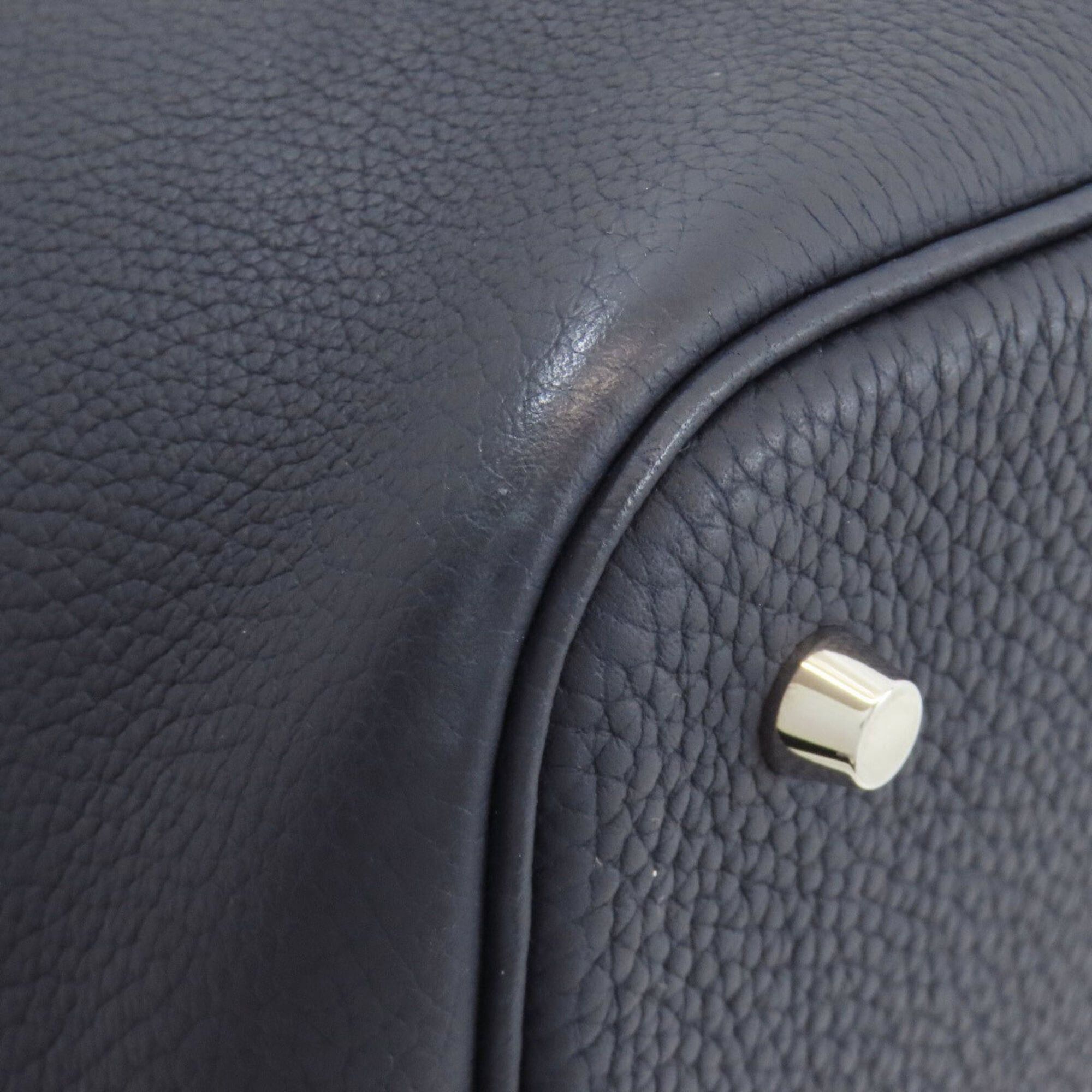 Hermes Hermes Picotin Lock MM Silver Hardware Handbag, Taurillon Leather, Women's HERMES Size ONE SIZE - 22 Thumbnail