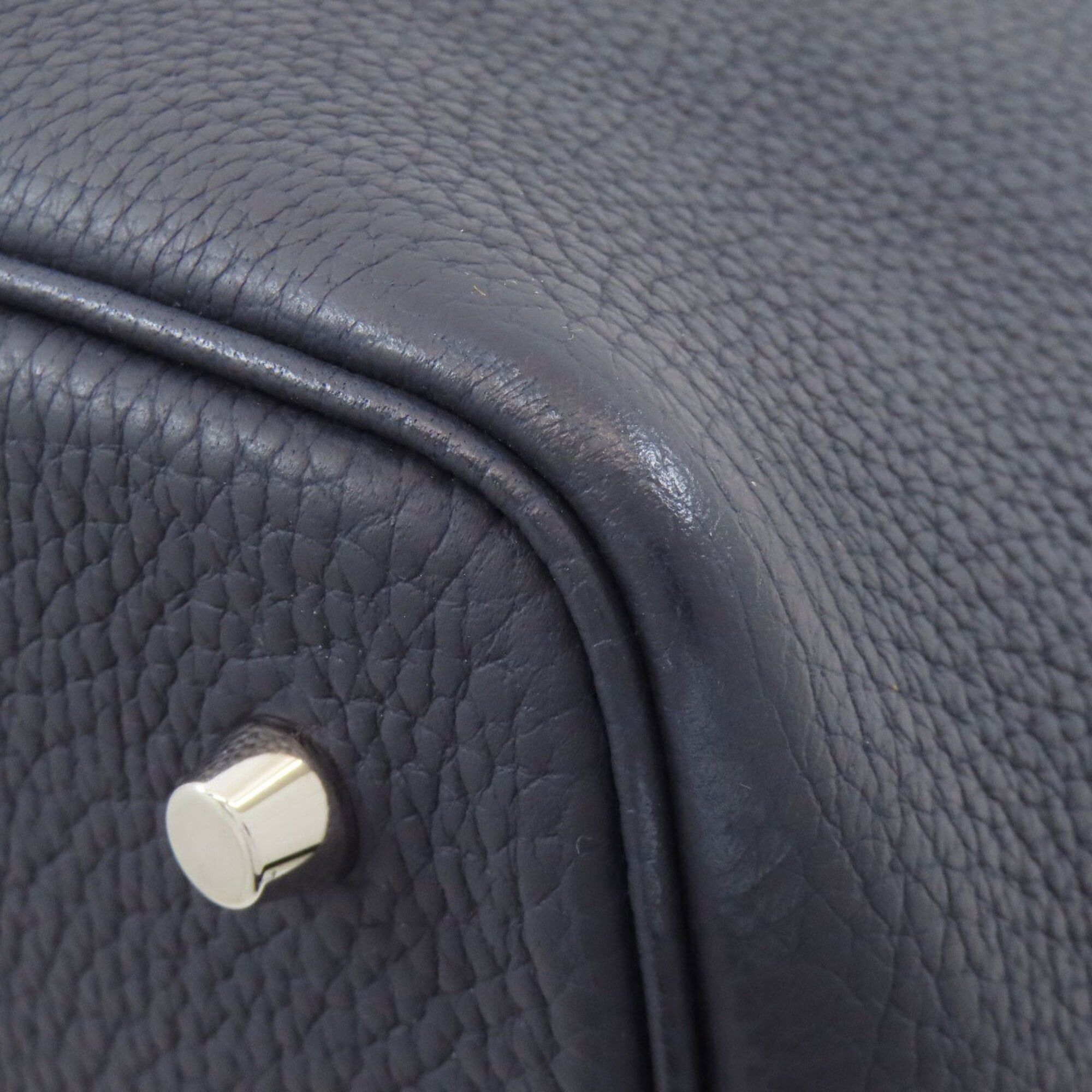 Hermes Hermes Picotin Lock MM Silver Hardware Handbag, Taurillon Leather, Women's HERMES Size ONE SIZE - 21 Thumbnail