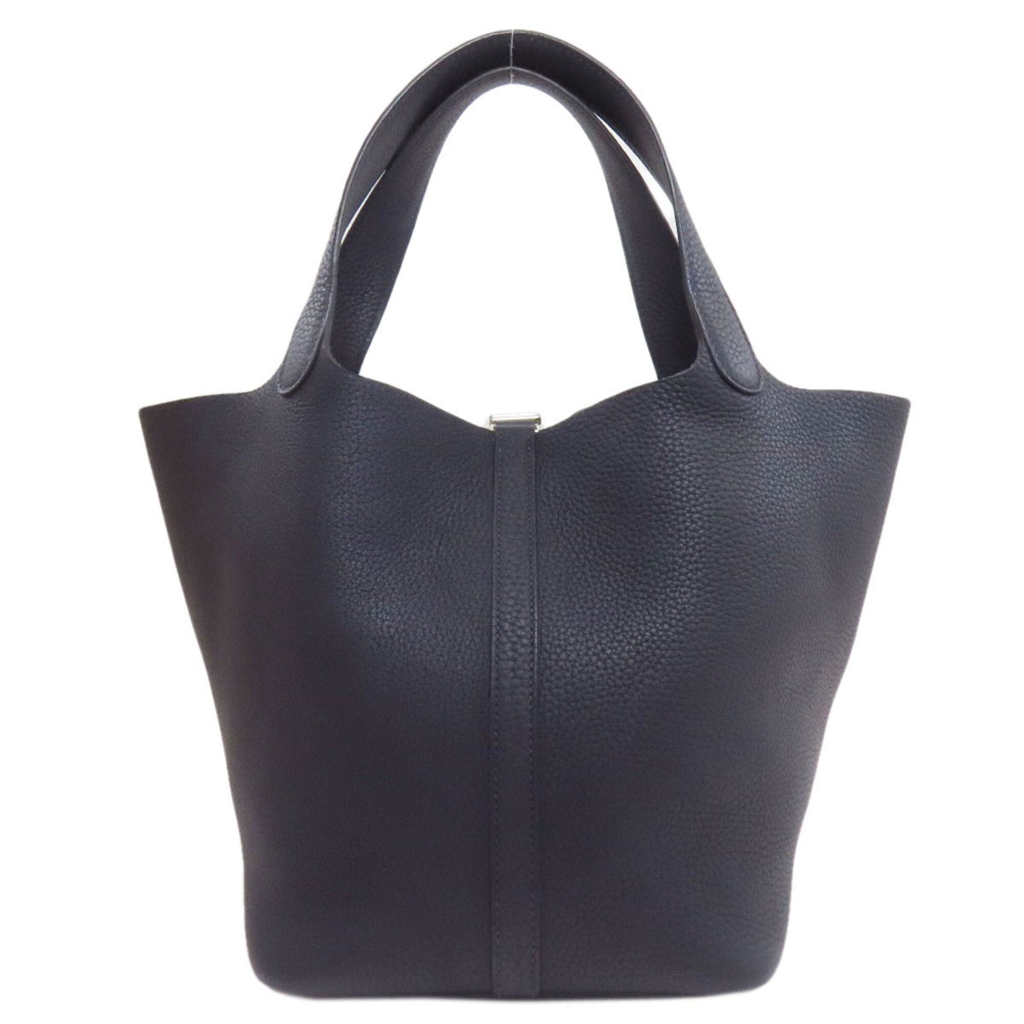 Hermes Hermes Picotin Lock MM Silver Hardware Handbag, Taurillon Leather, Women's HERMES Size ONE SIZE - 2 Thumbnail
