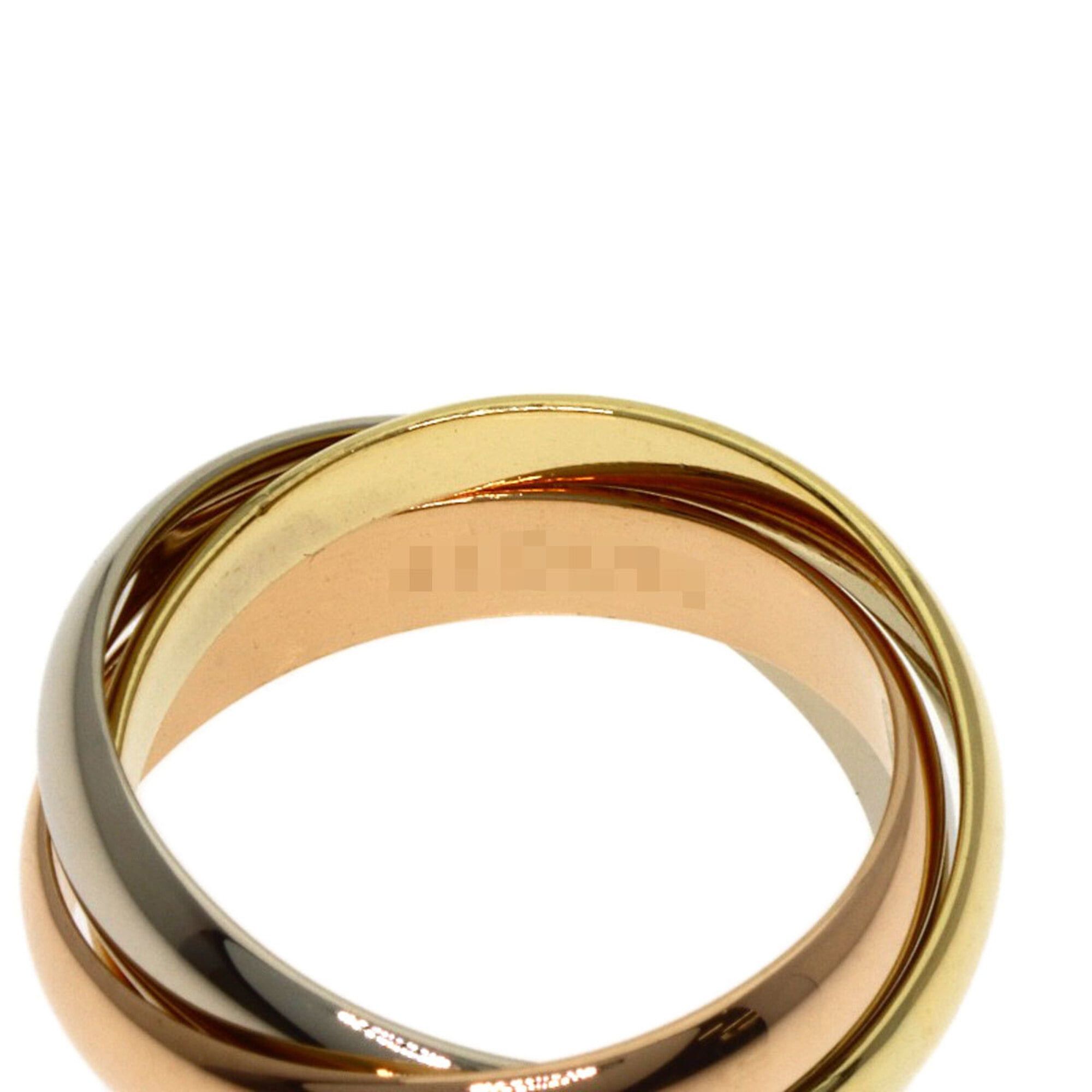 Cartier Cartier Trinity #50 Ring, 18K Yellow Gold/18K White Pink Gold, Women's, CARTIER Size ONE SIZE - 4 Thumbnail