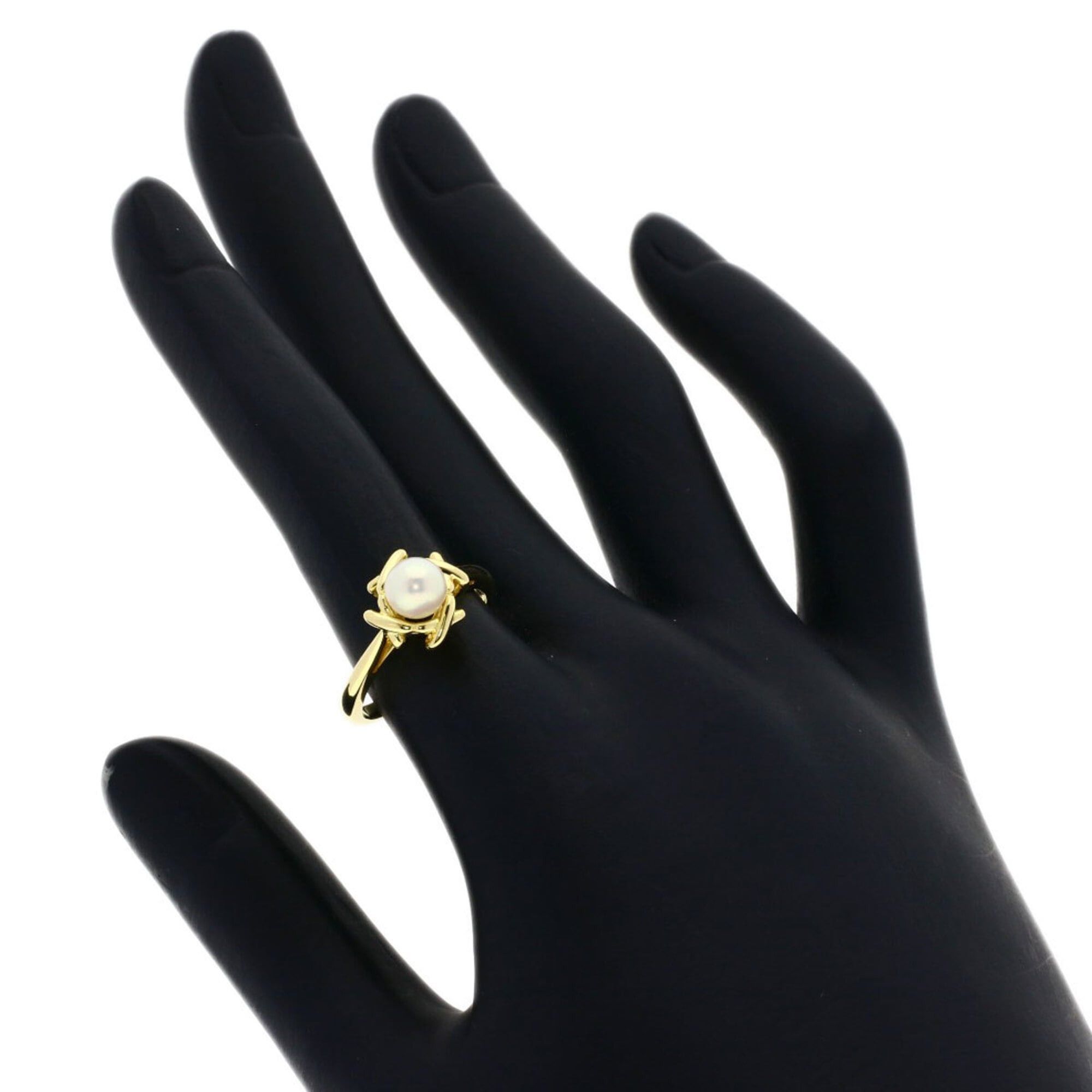 Tiffany & Co. Tiffany & Co. Pearl Ring, 18K Yellow Gold, Women's. Size ONE SIZE - 7 Thumbnail