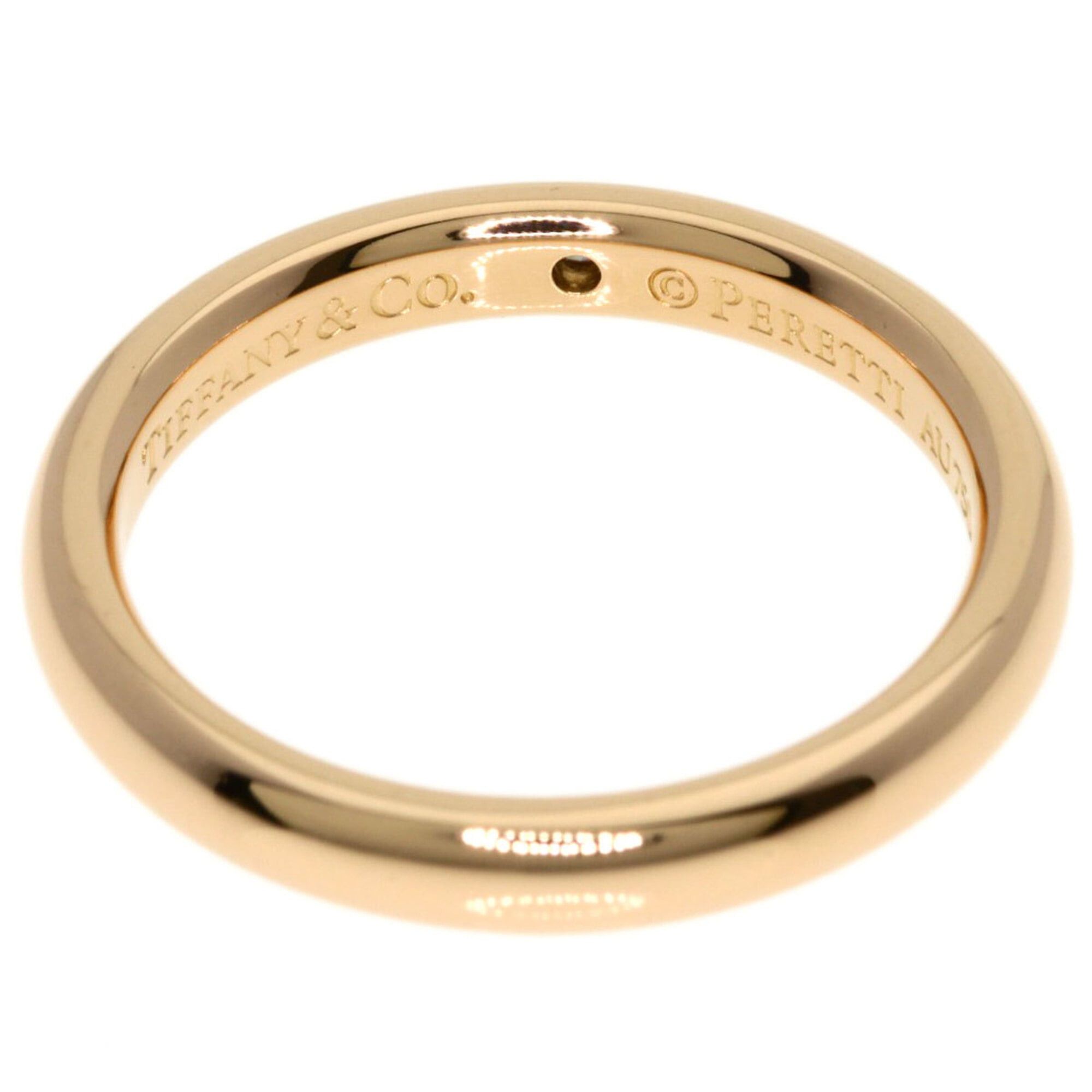 Tiffany & Co. Tiffany & Co. Wedding Ring with 1 Diamond, 18K Pink Gold, for Women. Size ONE SIZE - 4 Thumbnail