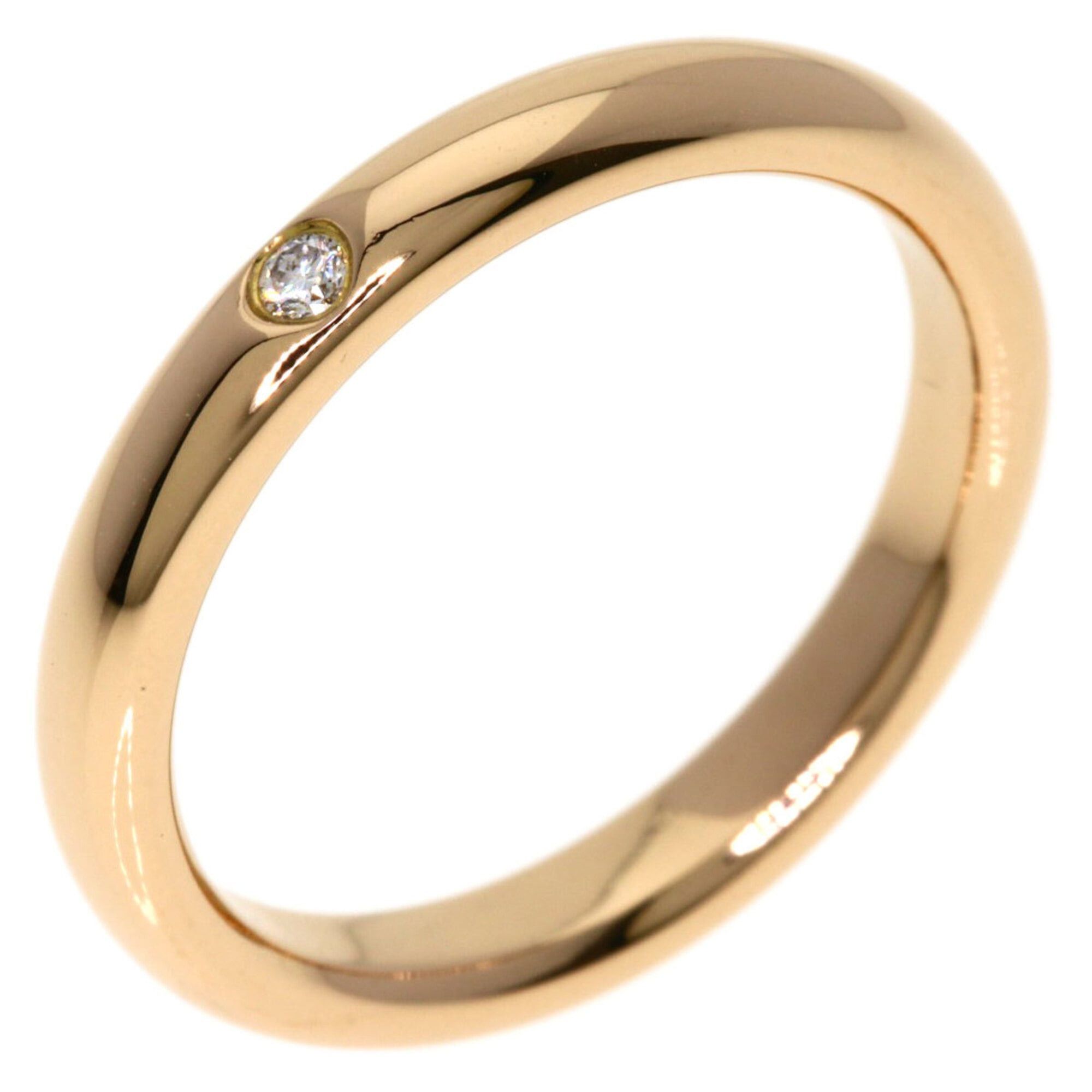 Tiffany & Co. Tiffany & Co. Wedding Ring with 1 Diamond, 18K Pink Gold, for Women. Size ONE SIZE - 2 Thumbnail