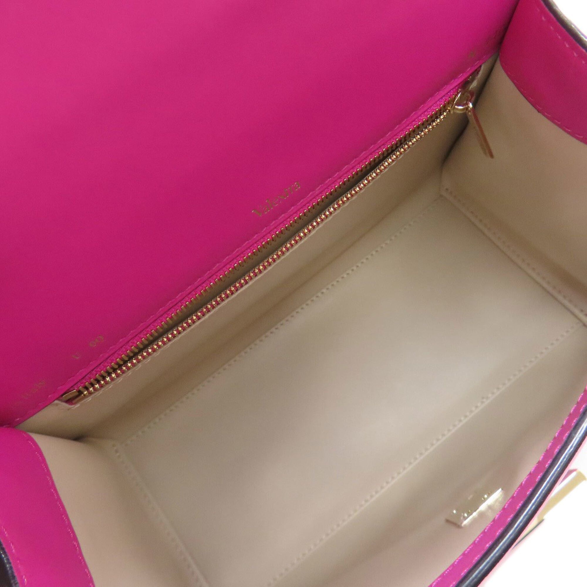 Valextra Valextra Iside Flower 2-Way Handbag, Calfskin, Women's Size ONE SIZE - 5 Thumbnail