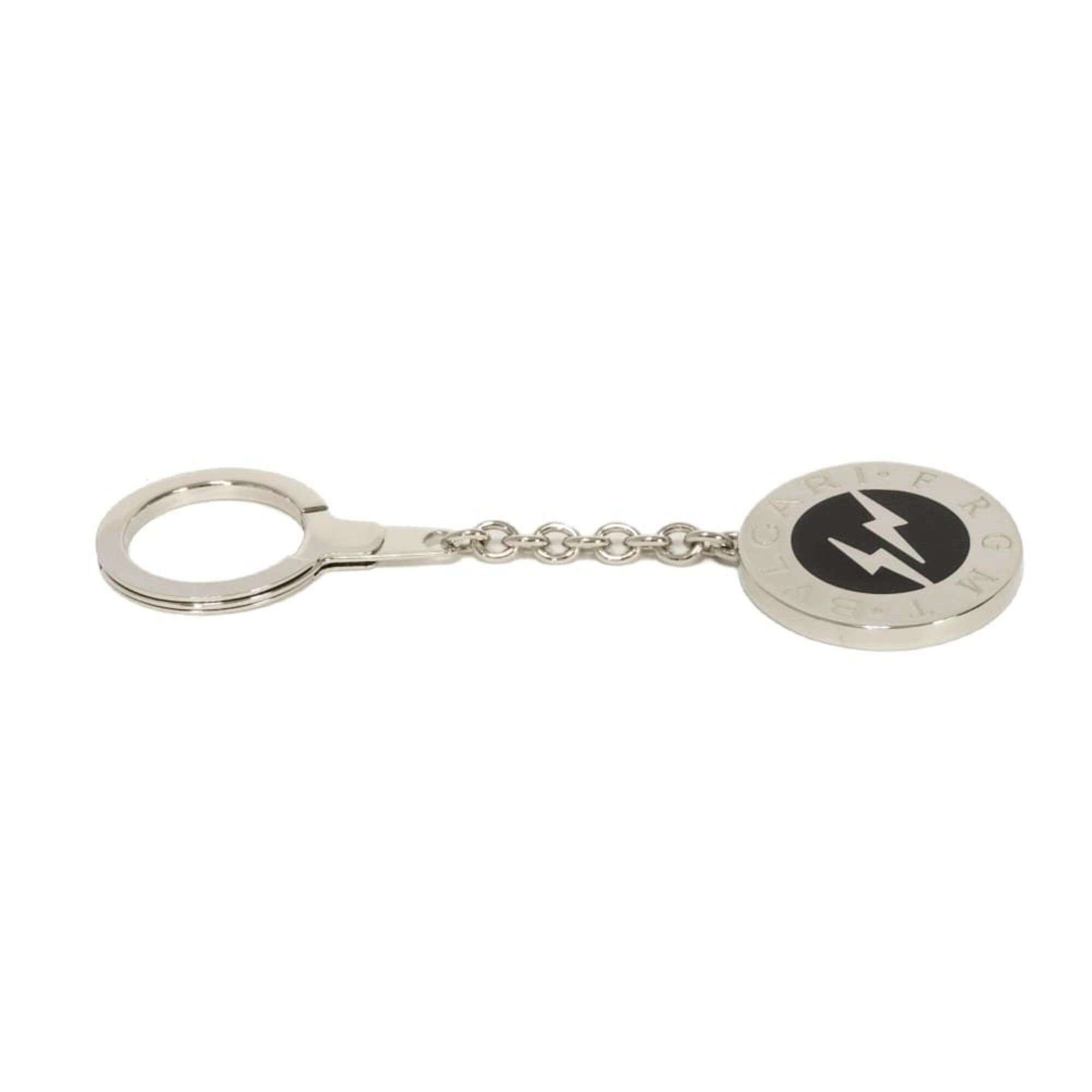 Bvlgari Bulgari BVLGARI Keychain BB Fragment Circle Logo Twist Thunderbolt Silver Hiroshi Fujiwara Black 288585 Men's Size ONE SIZE - 2 Thumbnail