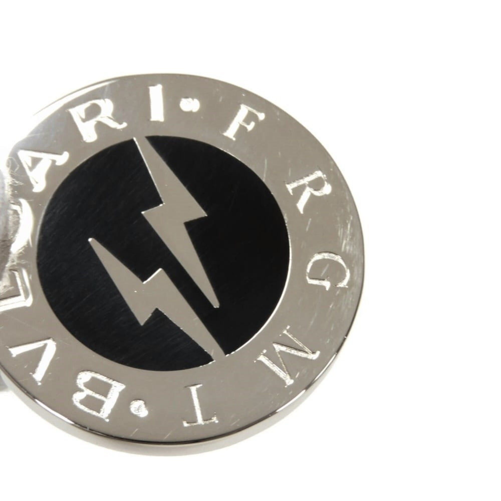 Bvlgari Bulgari BVLGARI Keychain BB Fragment Circle Logo Twist Thunderbolt Silver Hiroshi Fujiwara Black 288585 Men's Size ONE SIZE - 5 Thumbnail