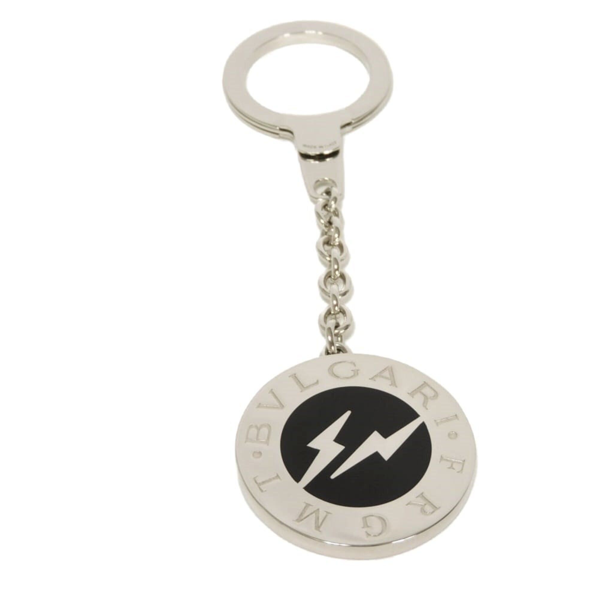 Bvlgari Bulgari BVLGARI Keychain BB Fragment Circle Logo Twist Thunderbolt Silver Hiroshi Fujiwara Black 288585 Men's Size ONE SIZE - 4 Thumbnail