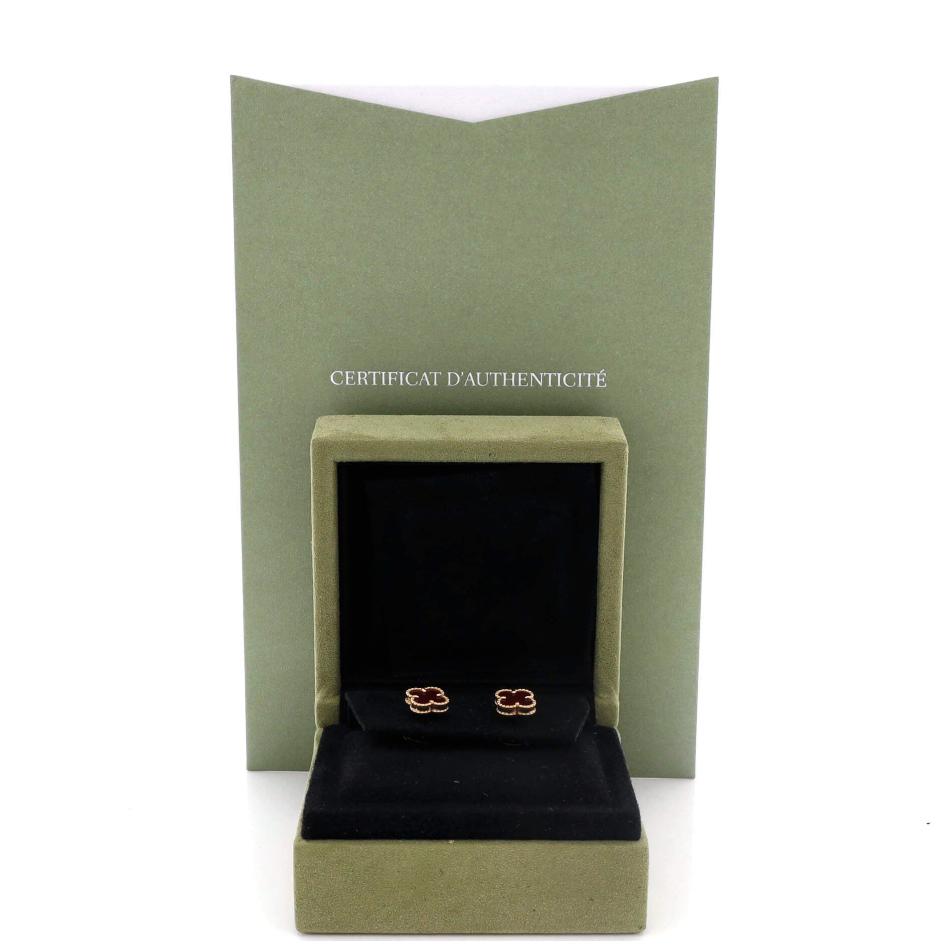 Van Cleef & Arpels Sweet Alhambra Stud Earrings Size ONE SIZE - 2 Thumbnail