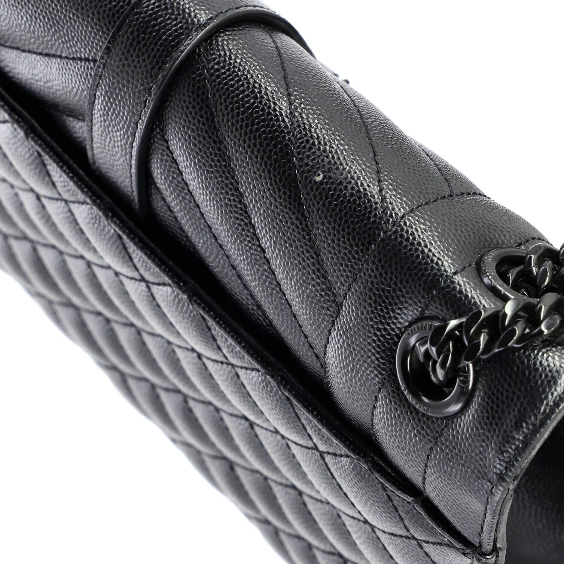 Saint Laurent Paris Classic Monogram Envelope Satchel Size ONE SIZE - 6 Thumbnail