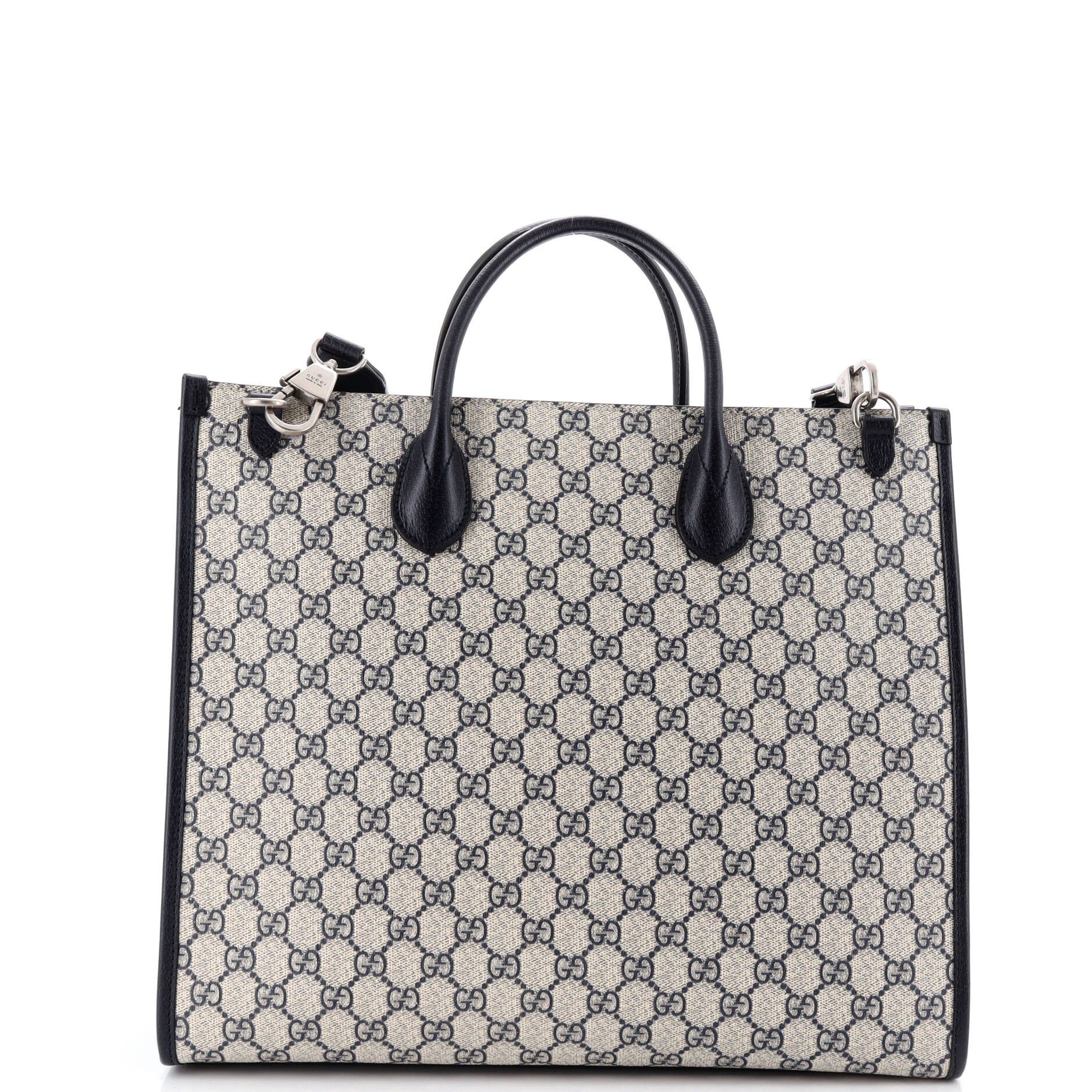Gucci Structured Top Handle Open Tote Size ONE SIZE - 3 Thumbnail
