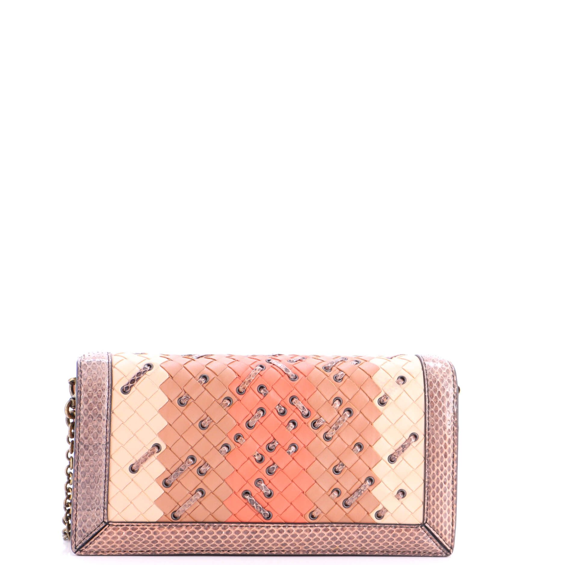 Bottega Veneta Club Stitch Olimpia Knot Flap Bag Size ONE SIZE - 4 Thumbnail