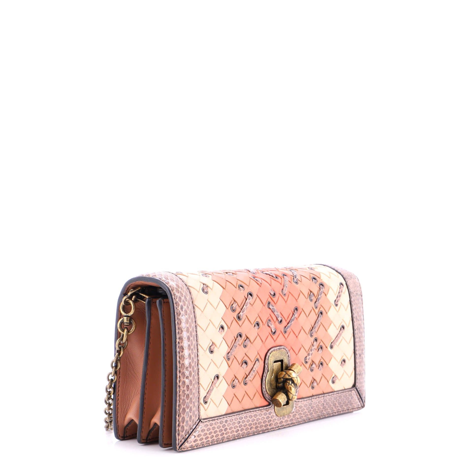 Bottega Veneta Club Stitch Olimpia Knot Flap Bag Size ONE SIZE - 3 Thumbnail