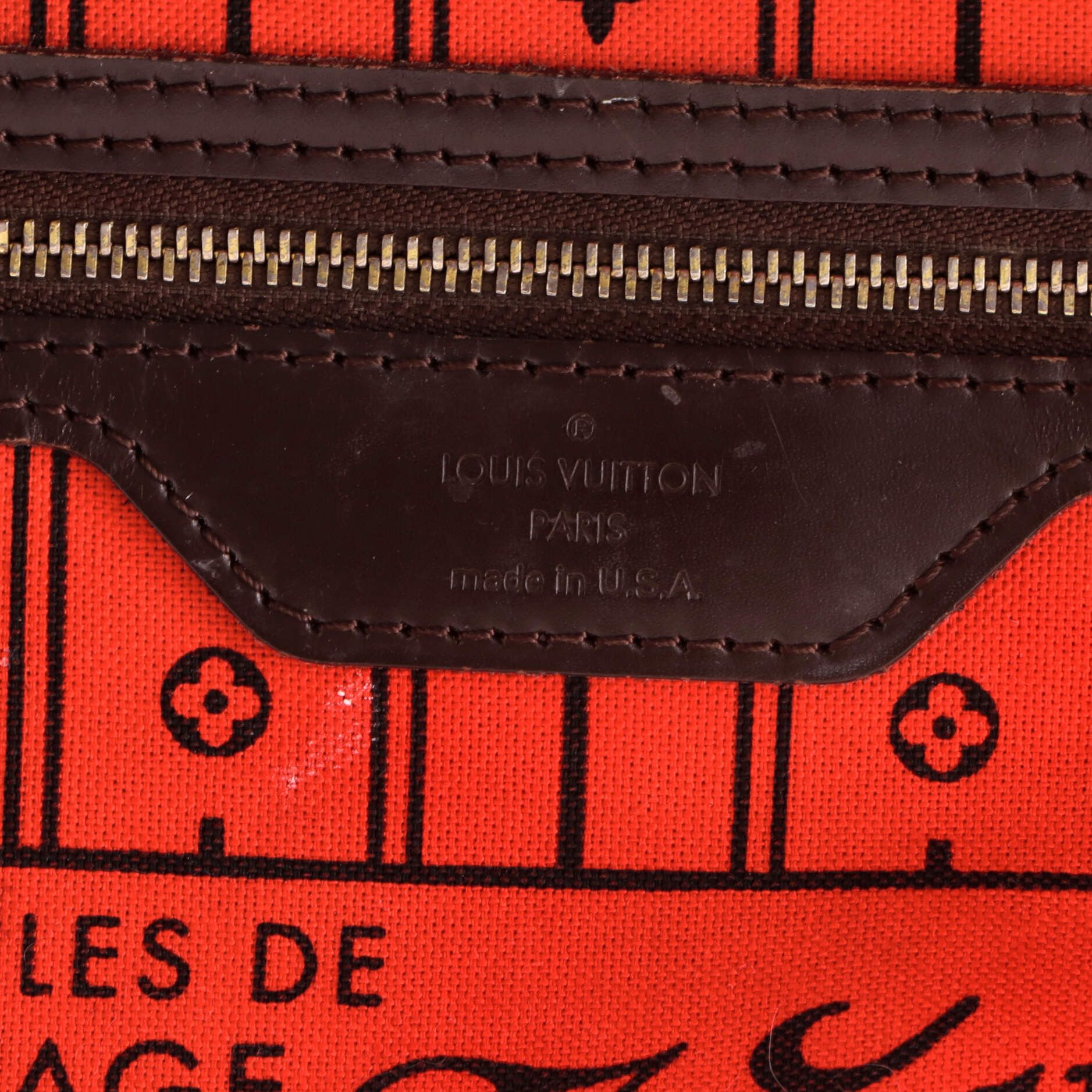 Louis Vuitton Neverfull Tote Size ONE SIZE - 8 Thumbnail