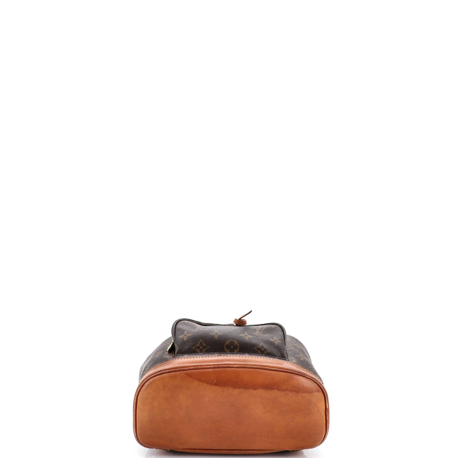 Louis Vuitton Vintage Montsouris Backpack Size ONE SIZE - 4 Thumbnail