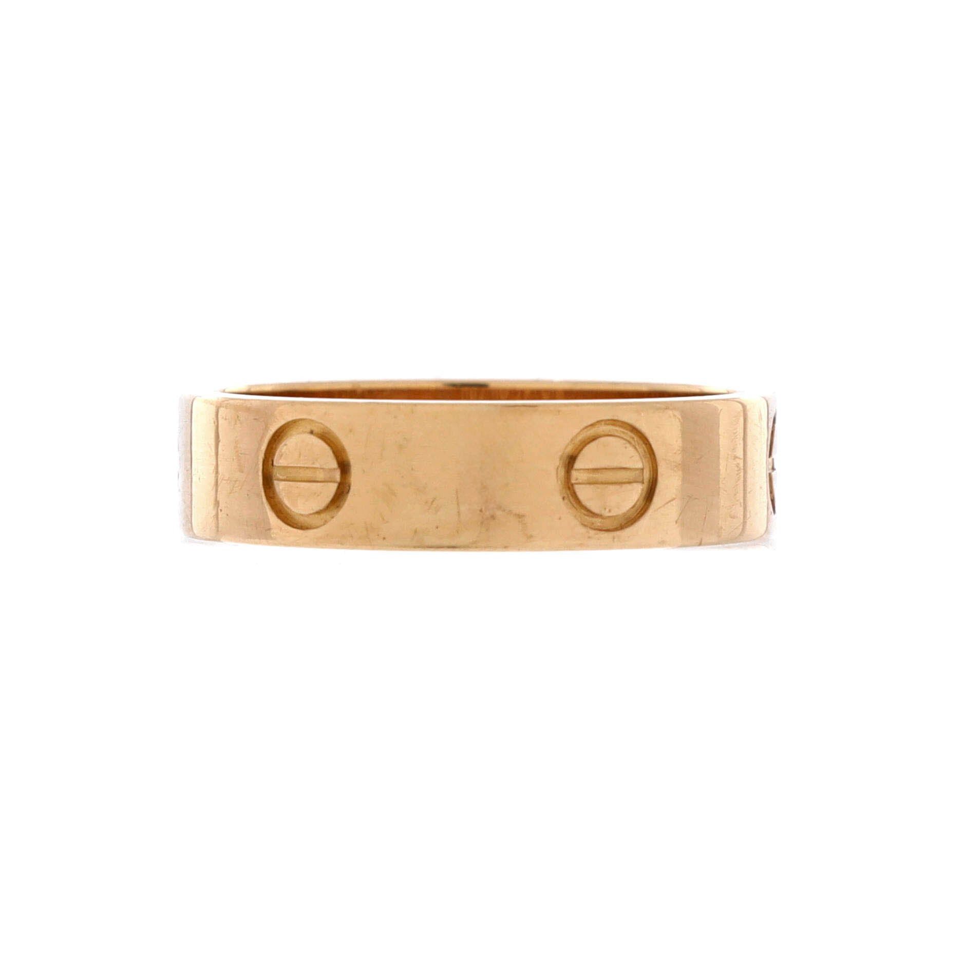 Cartier Love Band Ring Size ONE SIZE - 3 Thumbnail