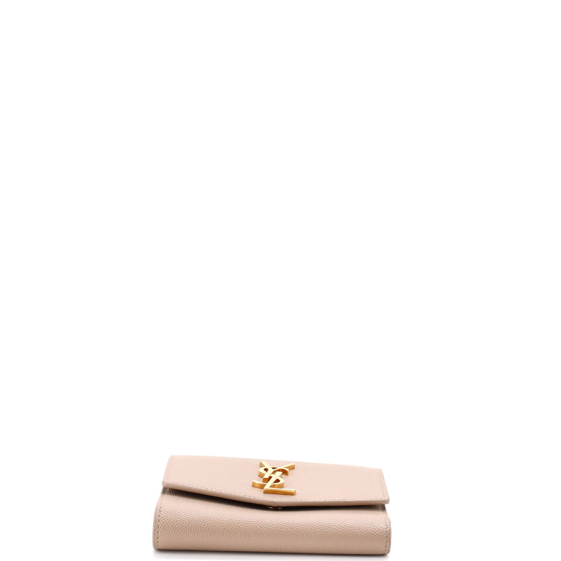 Saint Laurent Paris Uptown Compact Flap Wallet Size ONE SIZE - 4 Thumbnail