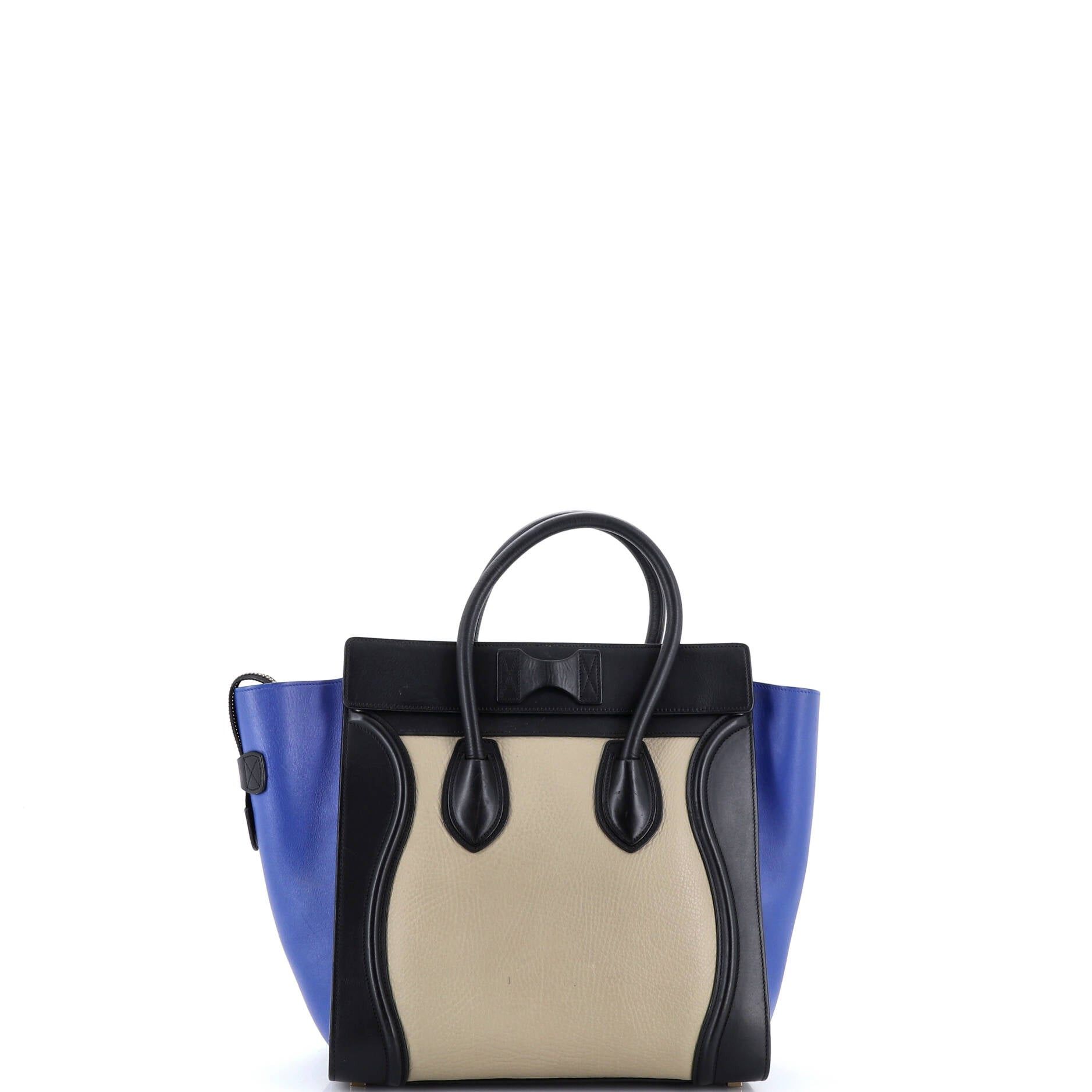 Celine Tricolor Luggage Bag Size ONE SIZE - 3 Thumbnail