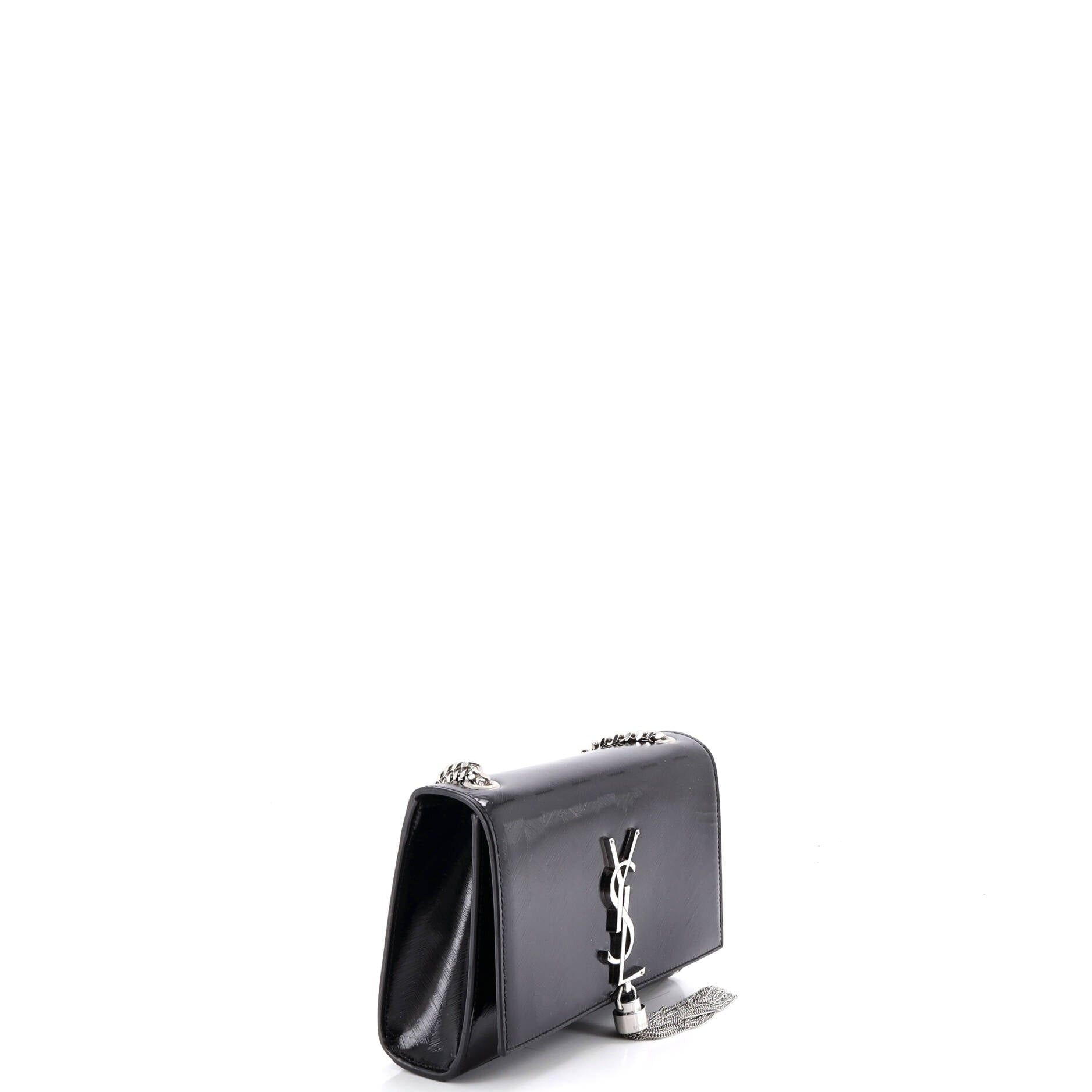 Saint Laurent Paris Classic Monogram Tassel Crossbody Bag Size ONE SIZE - 2 Thumbnail