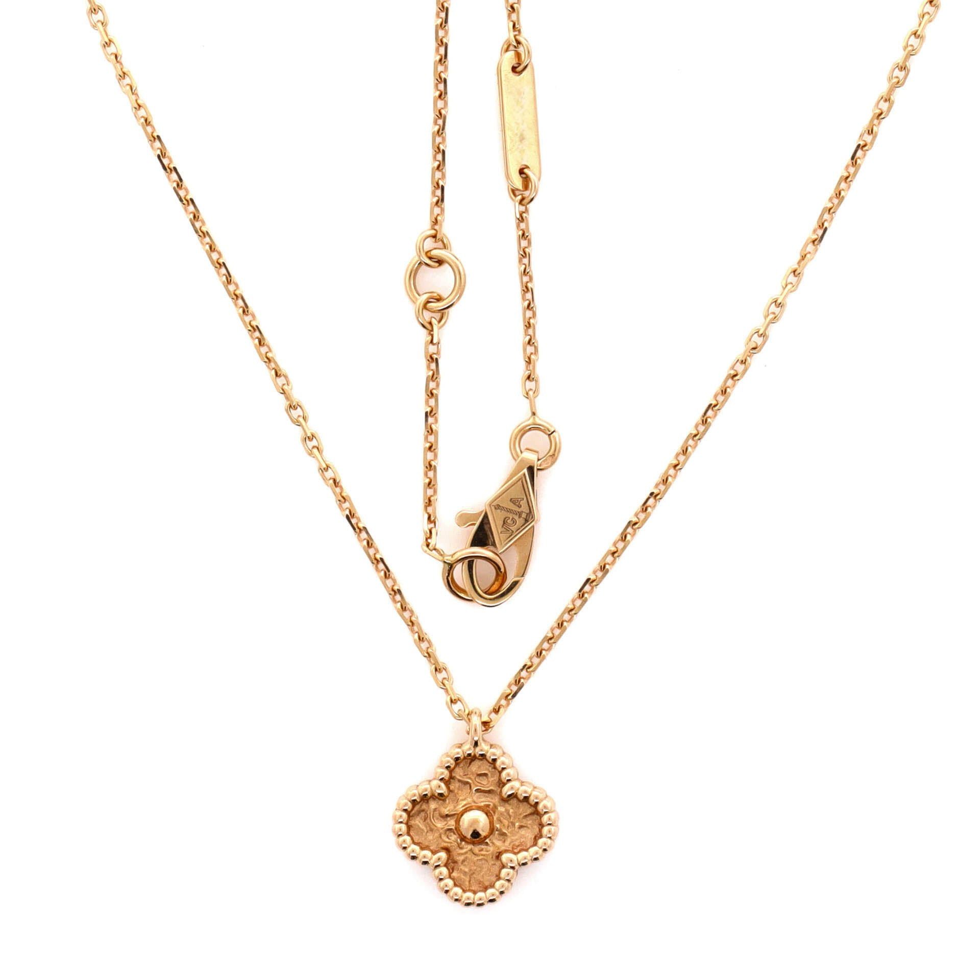 Van Cleef & Arpels Sweet Alhambra Pendant Necklace Size ONE SIZE - 3 Thumbnail