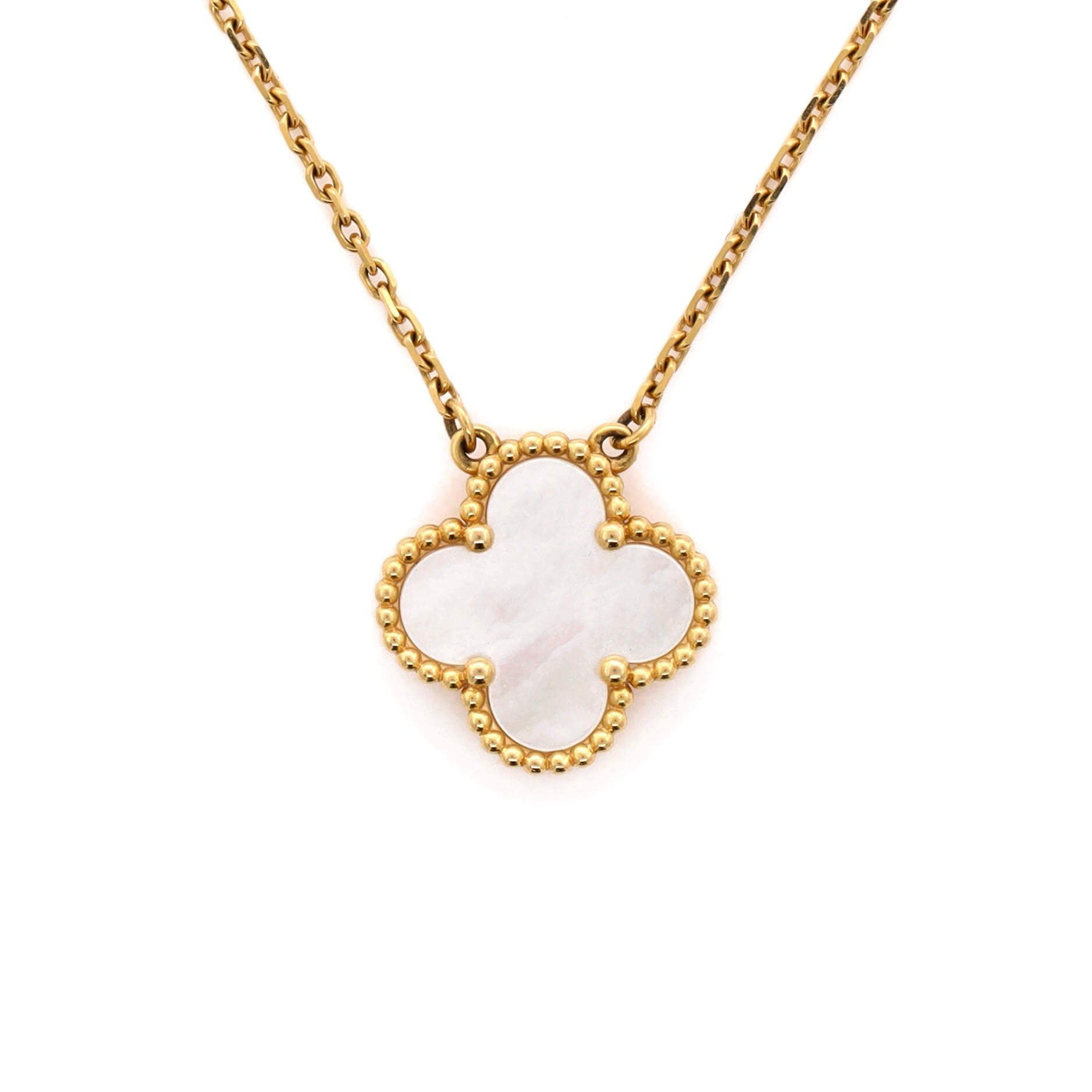 Van Cleef & Arpels Vintage Alhambra Pendant Necklace Size ONE SIZE - 3 Thumbnail