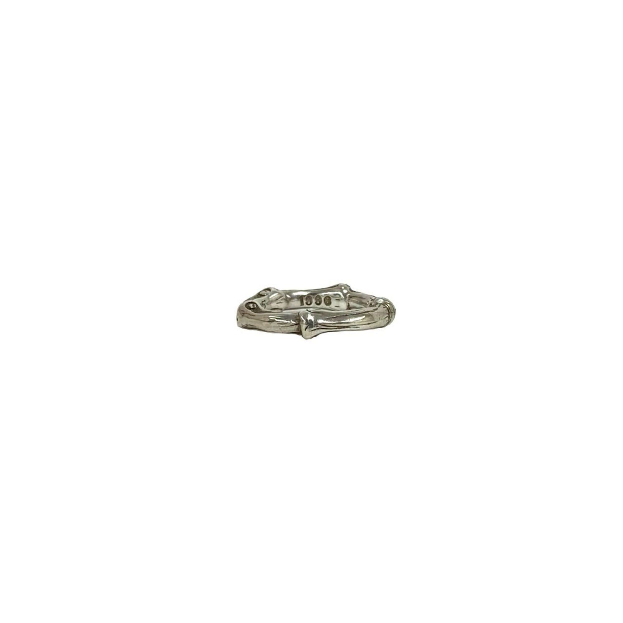 Tiffany & Co. TIFFANY&Co. Tiffany Bamboo Sterling Silver 925 Ring, Finger Accessory, 47144 Size ONE SIZE - 6 Thumbnail