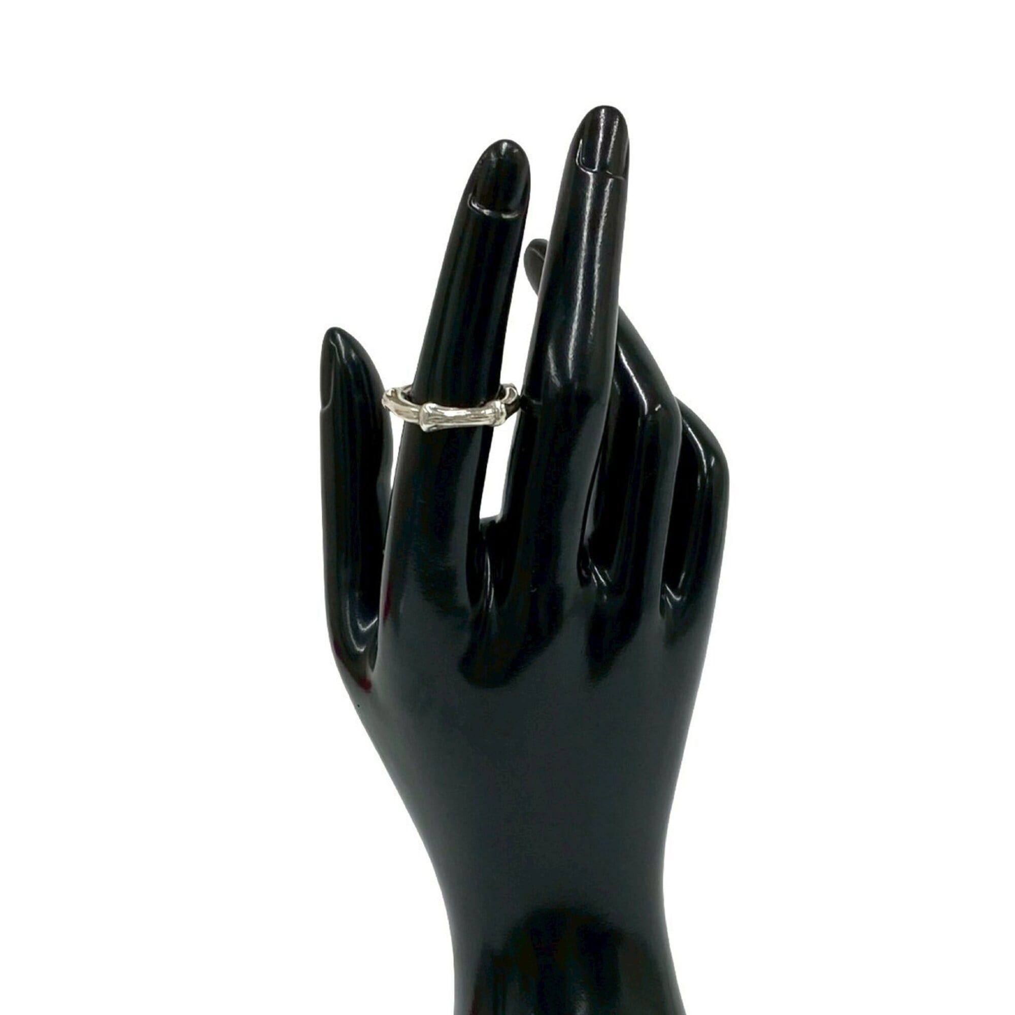 Tiffany & Co. TIFFANY&Co. Tiffany Bamboo Sterling Silver 925 Ring, Finger Accessory, 47144 Size ONE SIZE - 2 Thumbnail