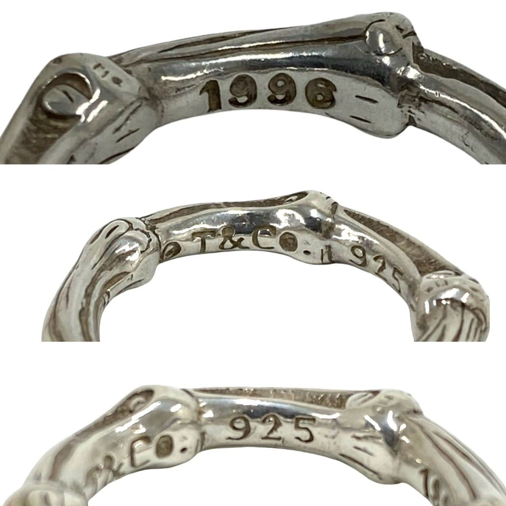 Tiffany & Co. TIFFANY&Co. Tiffany Bamboo Sterling Silver 925 Ring, Finger Accessory, 47144 Size ONE SIZE - 3 Thumbnail