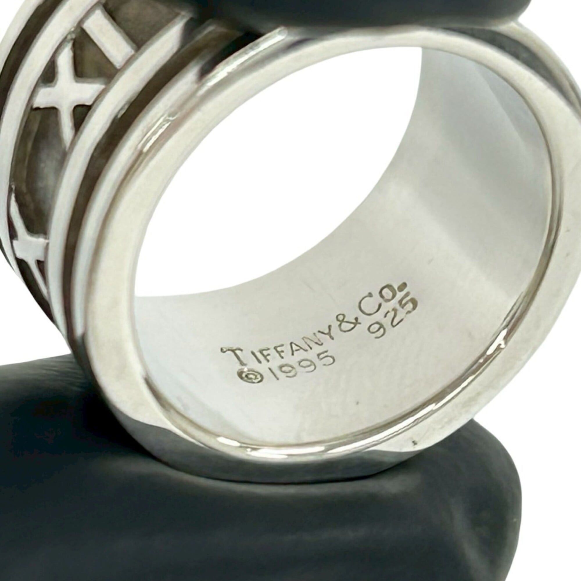 Tiffany & Co. TIFFANY&Co. Tiffany Atlas Ring, Sterling Silver 925, 1 piece, Accessory, Silver, 8-317 Size ONE SIZE - 3 Thumbnail