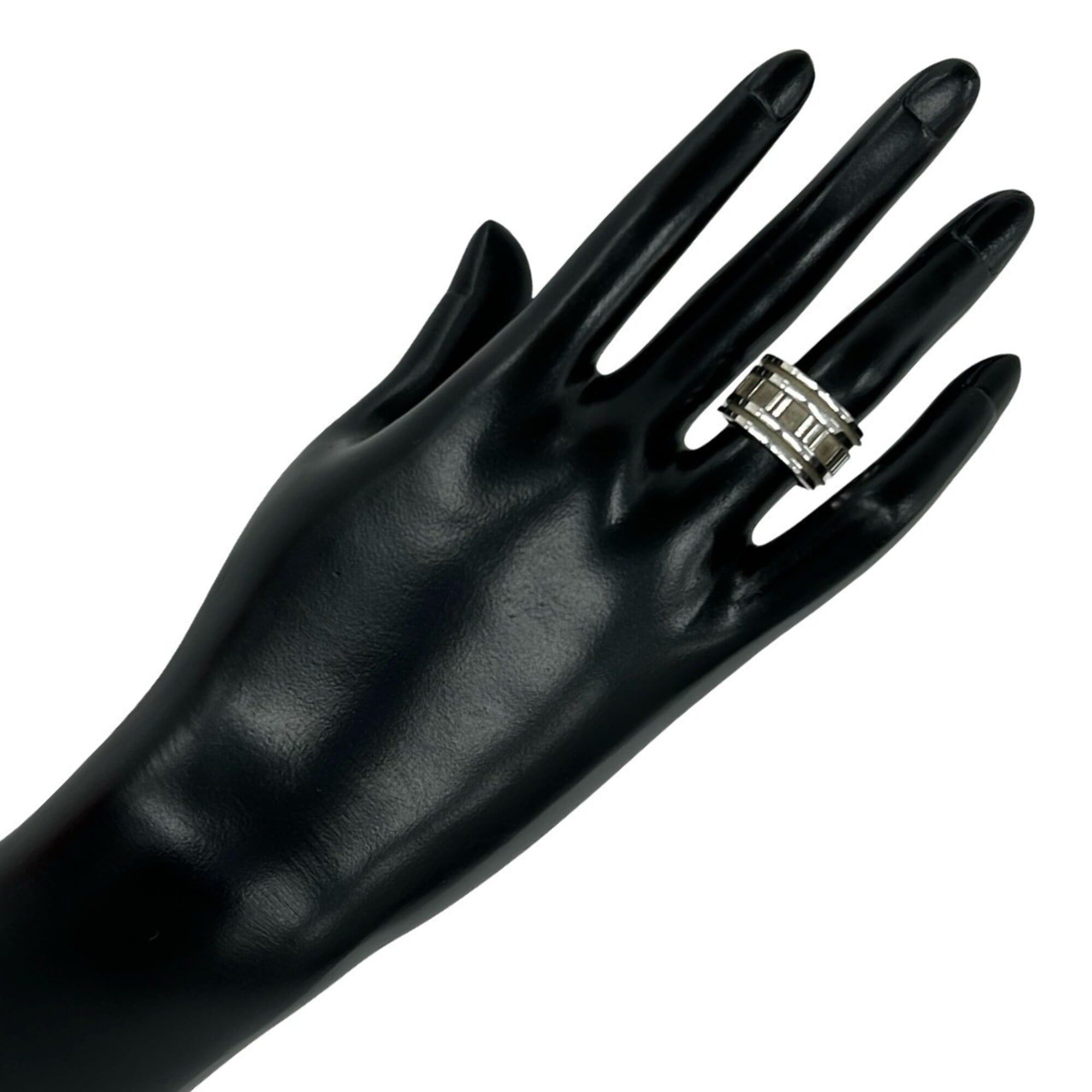 Tiffany & Co. TIFFANY&Co. Tiffany Atlas Ring, Sterling Silver 925, 1 piece, Accessory, Silver, 8-317 Size ONE SIZE - 2 Thumbnail