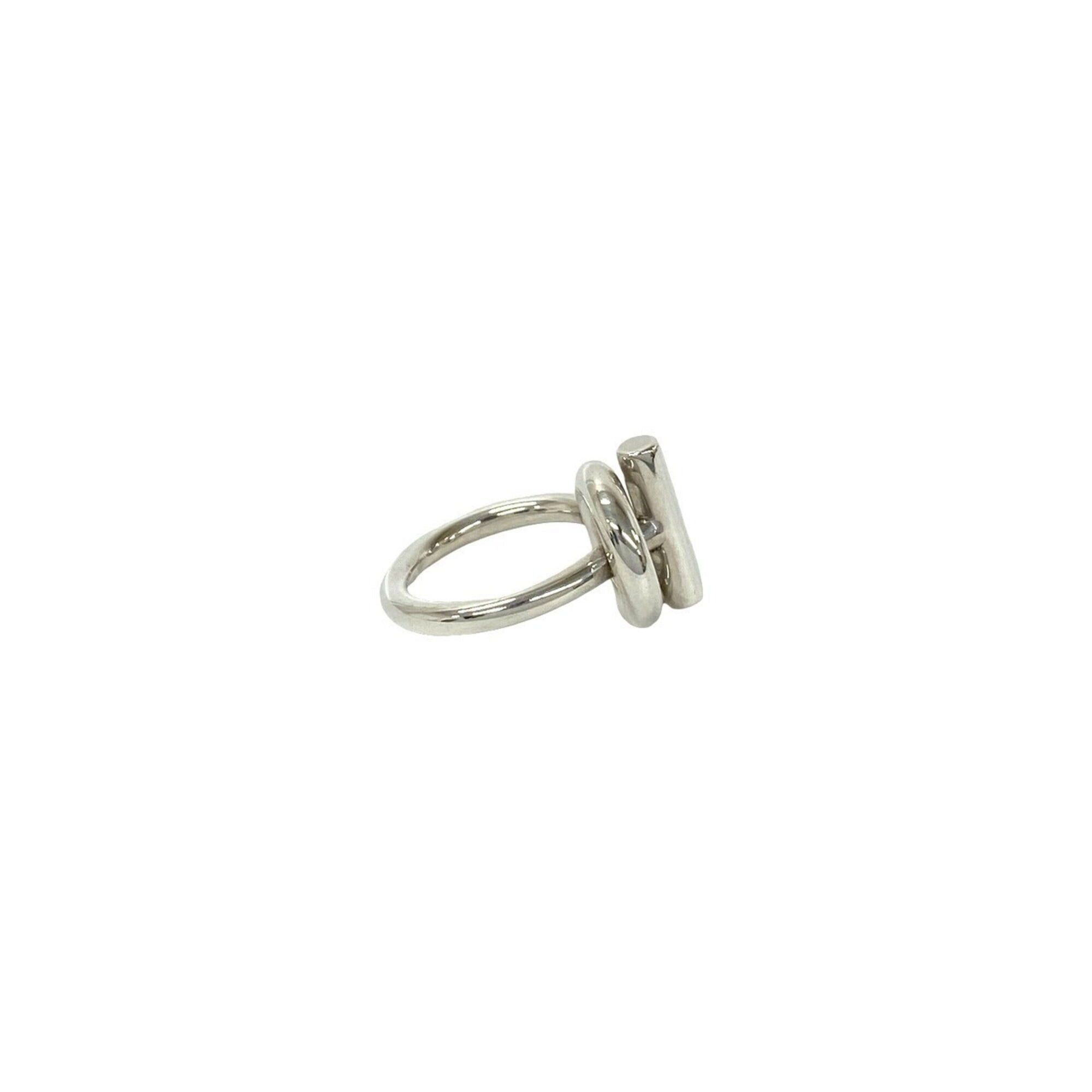 Hermes HERMES Echappé MM Sterling Silver 925 Ring, Jewelry, Silver, Item Number 27175 Size ONE SIZE - 5 Thumbnail