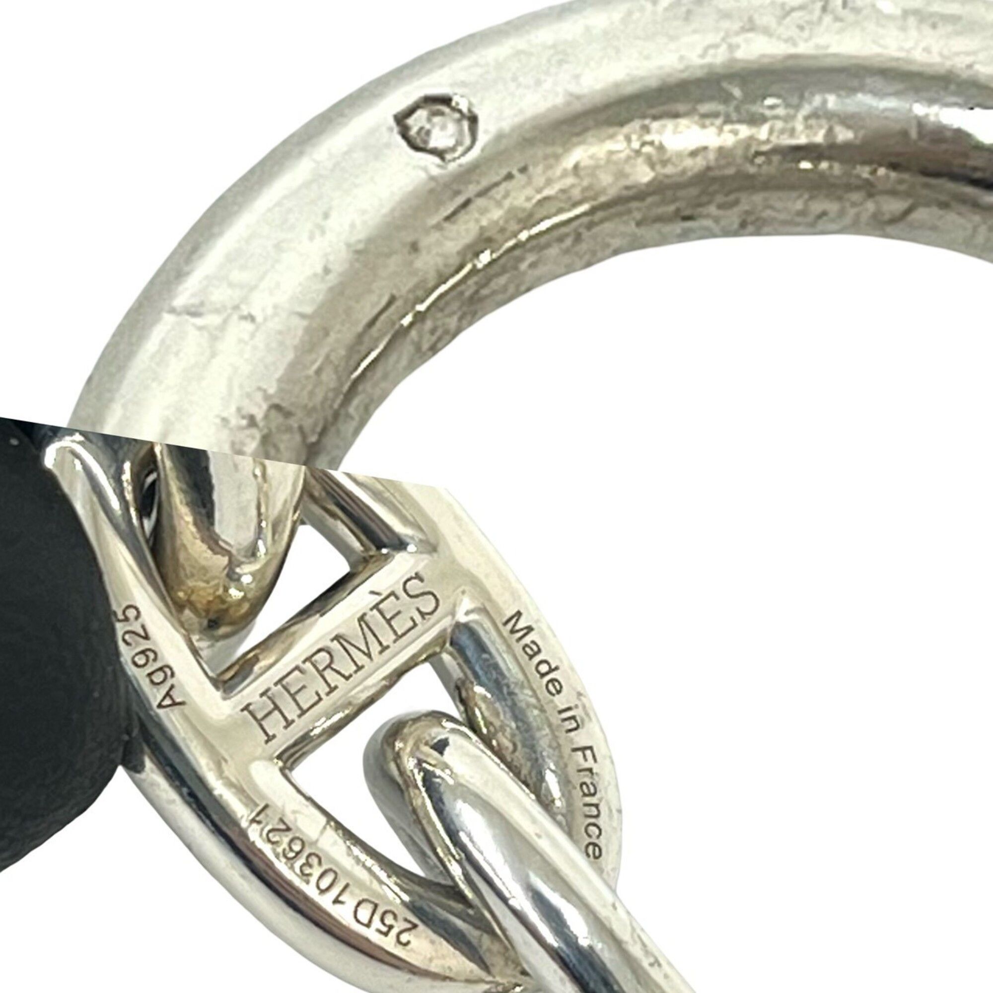 Hermes HERMES Chaine d'Ancre TGM 11-link Sterling Silver 925 Chain Bracelet Accessory 33520 Size ONE SIZE - 3 Thumbnail