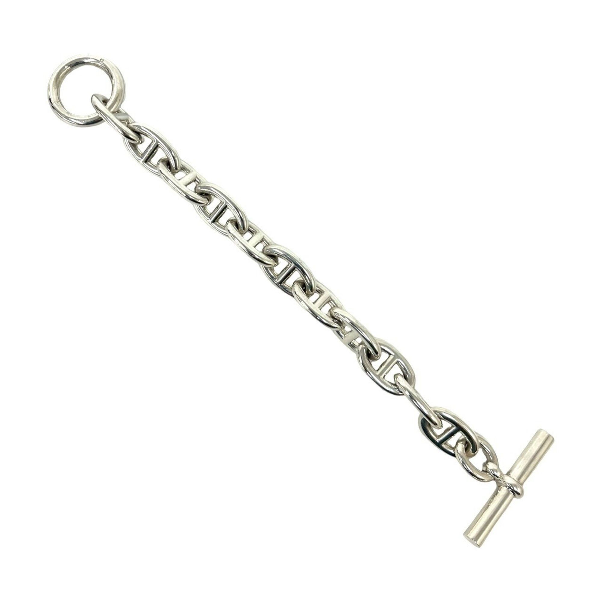 Hermes HERMES Chaine d'Ancre TGM 11-link Sterling Silver 925 Chain Bracelet Accessory 33520 Size ONE SIZE - 6 Thumbnail