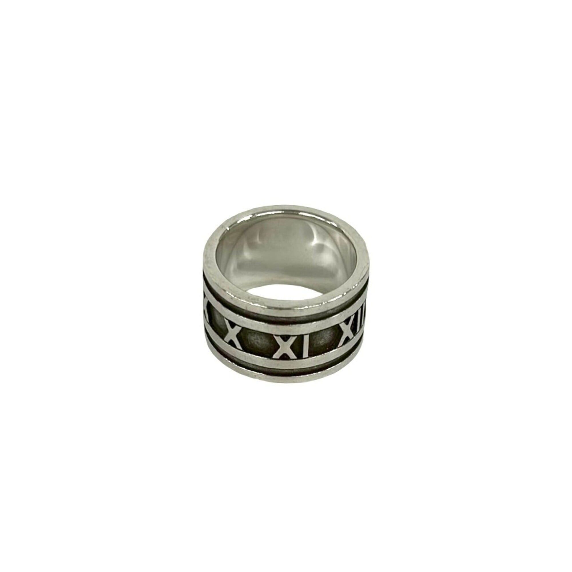 Tiffany & Co. TIFFANY&Co. Tiffany Atlas Ring, Sterling Silver 925, Women's/Men's Accessory, Silver, 00844 Size ONE SIZE - 6 Thumbnail