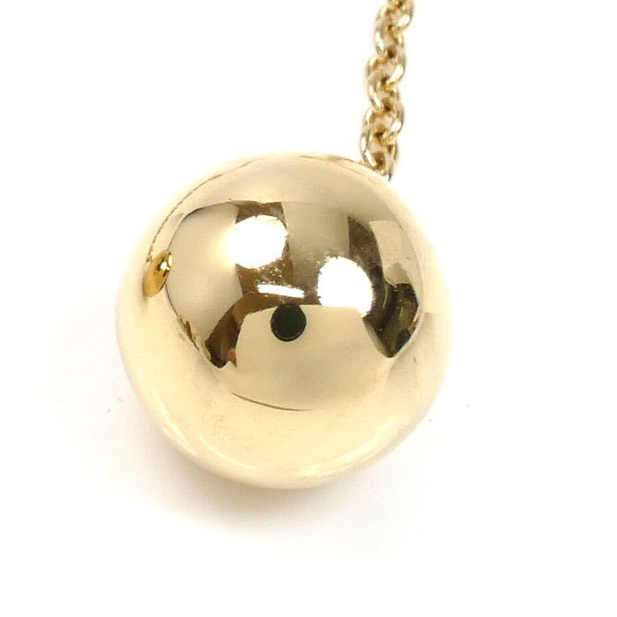 Tiffany & Co. TIFFANY&Co. Tiffany 18K Yellow Gold Hardware Ball Earrings 4.8g Women's Size ONE SIZE - 4 Thumbnail